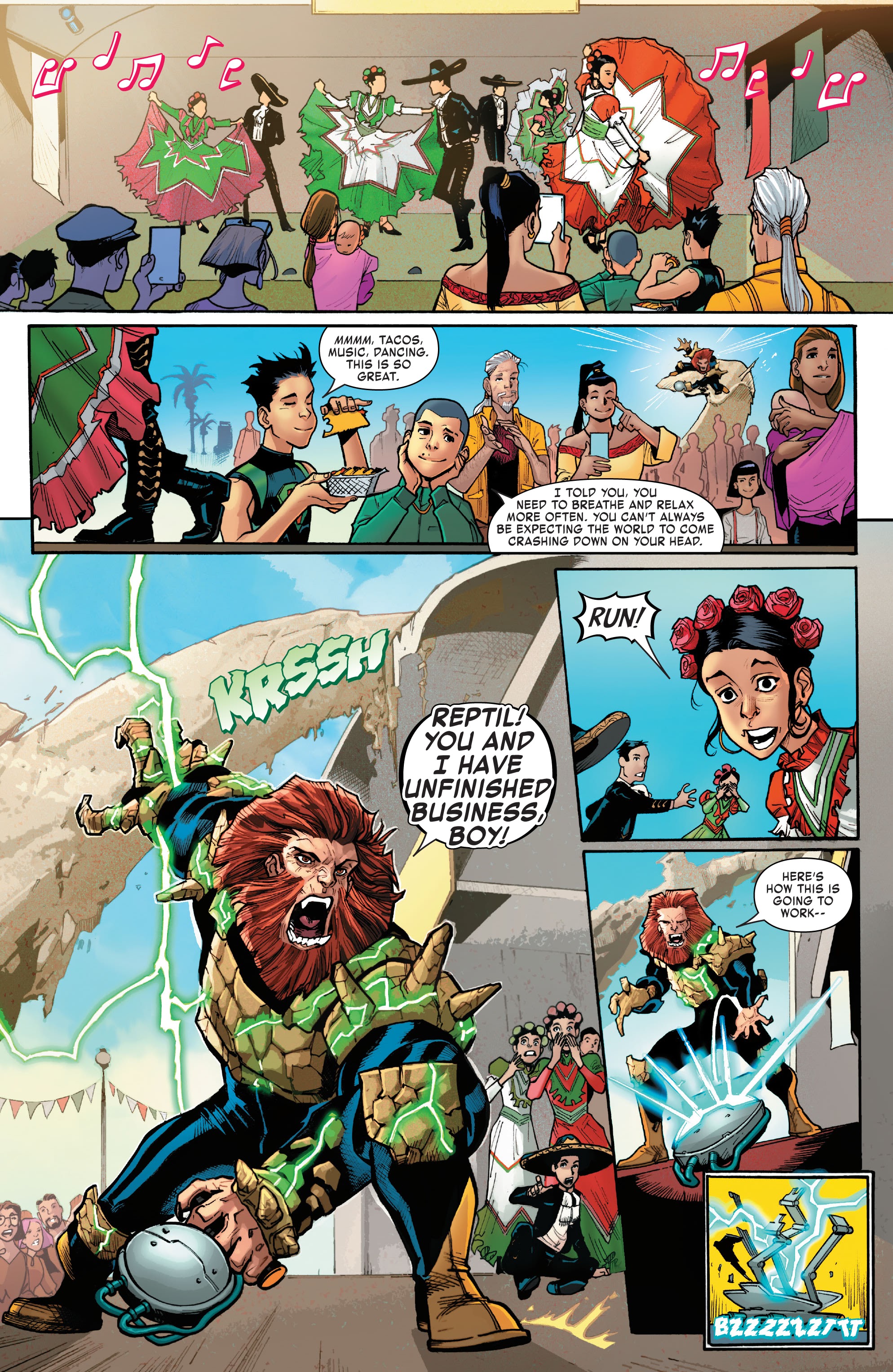 Read online Reptil comic -  Issue #4 - 9