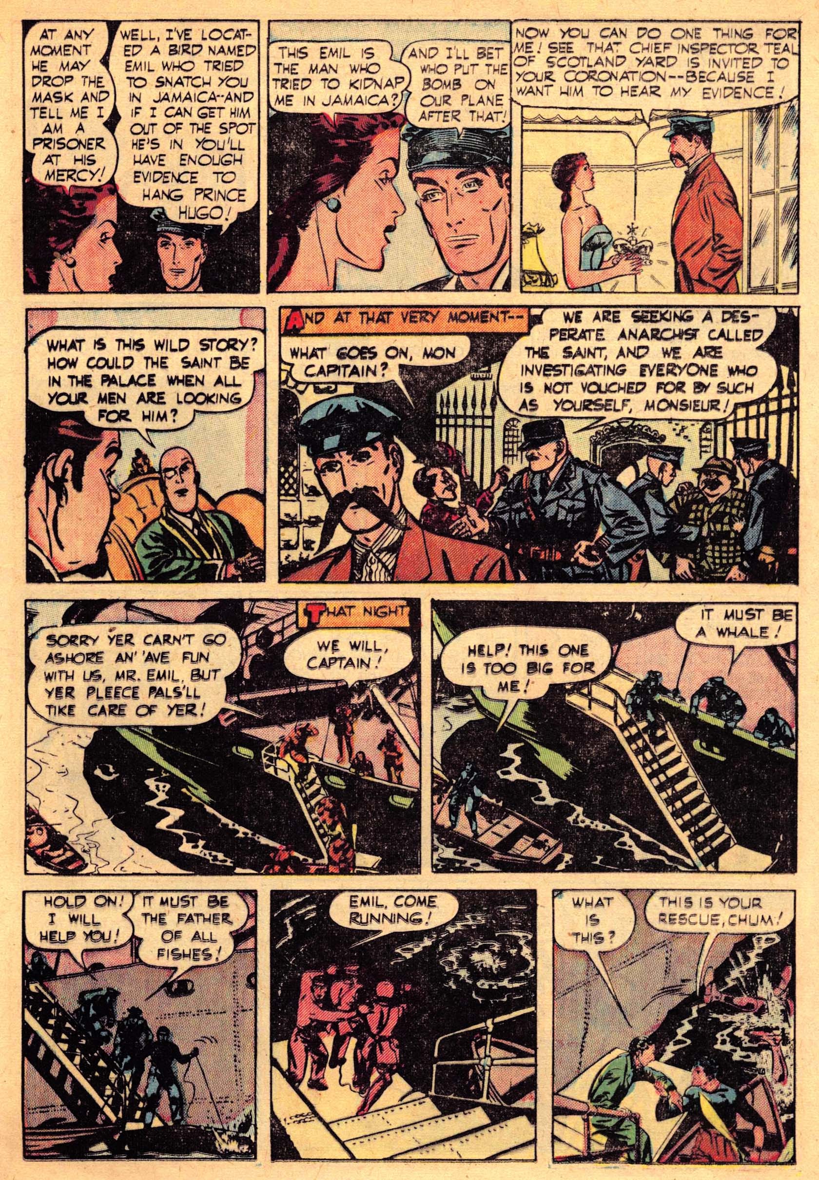 Read online The Saint (1947) comic -  Issue #11 - 13