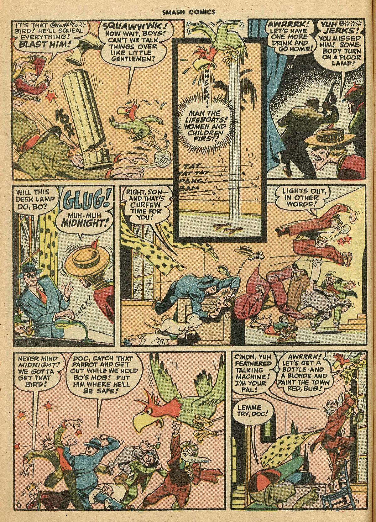Read online Smash Comics comic -  Issue #69 - 8