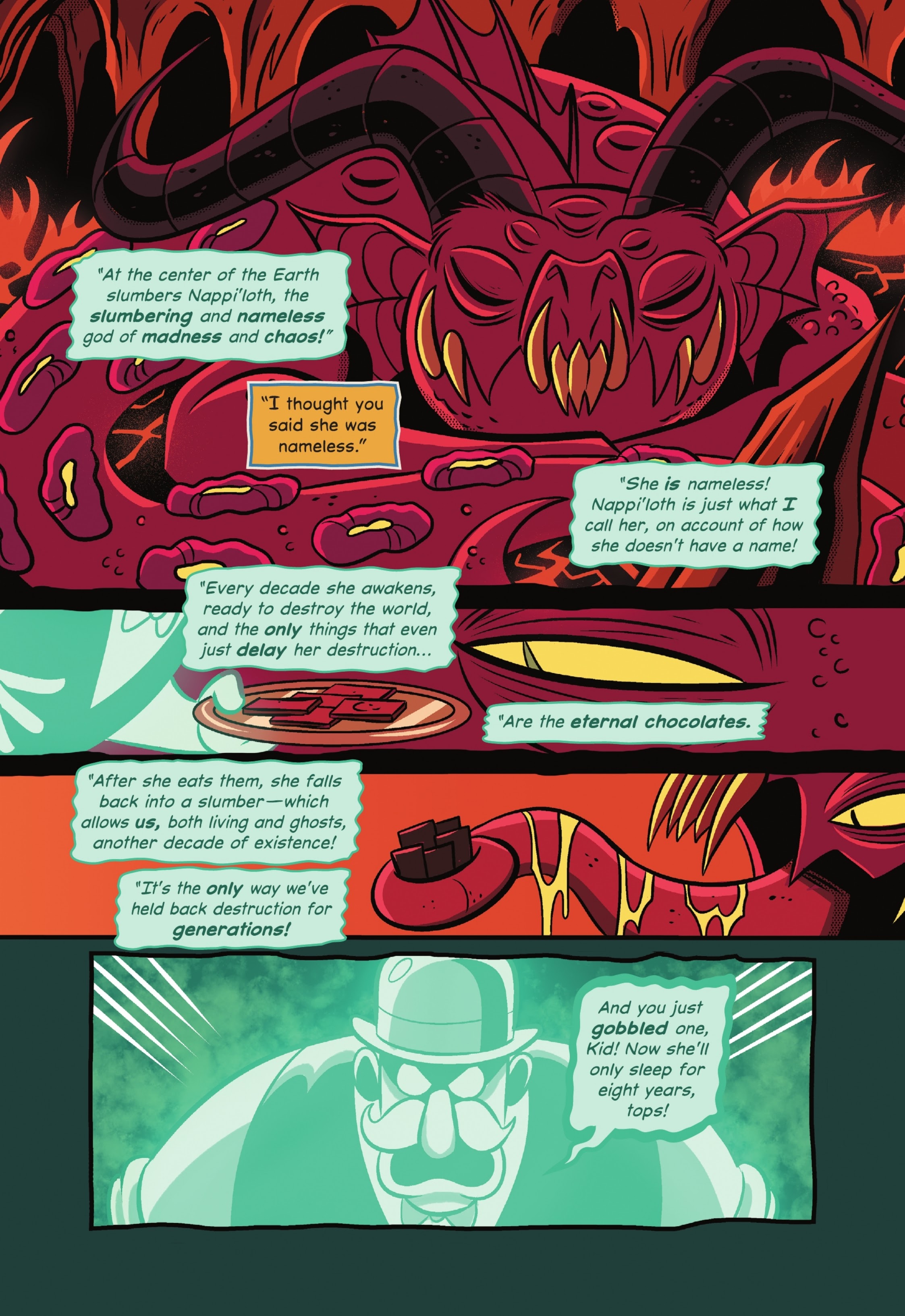 Read online The Mystery of the Meanest Teacher: A Johnny Constantine Graphic Novel comic -  Issue # TPB (Part 1) - 11
