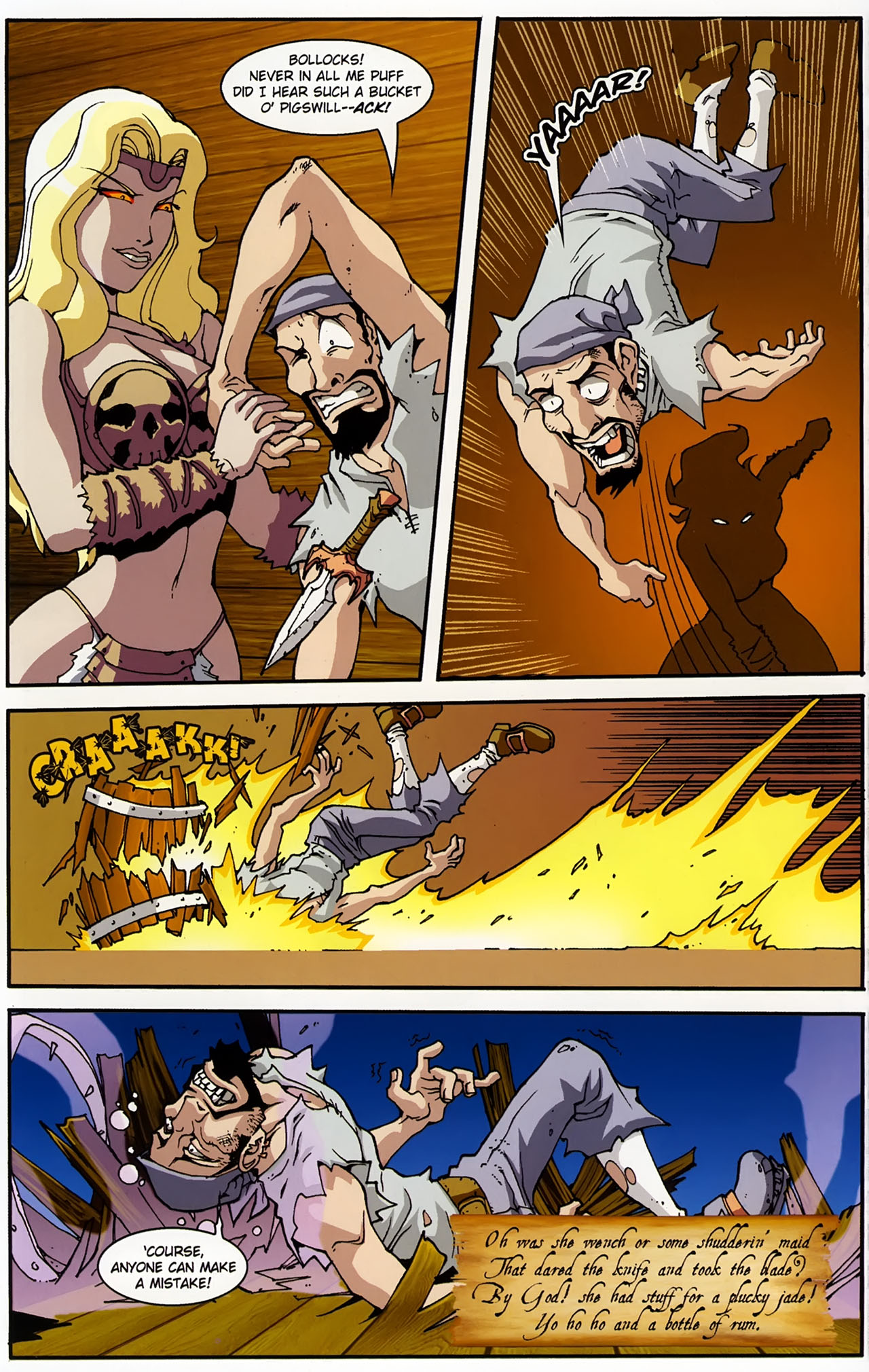 Read online Pirates vs. Ninjas II comic -  Issue #5 - 22