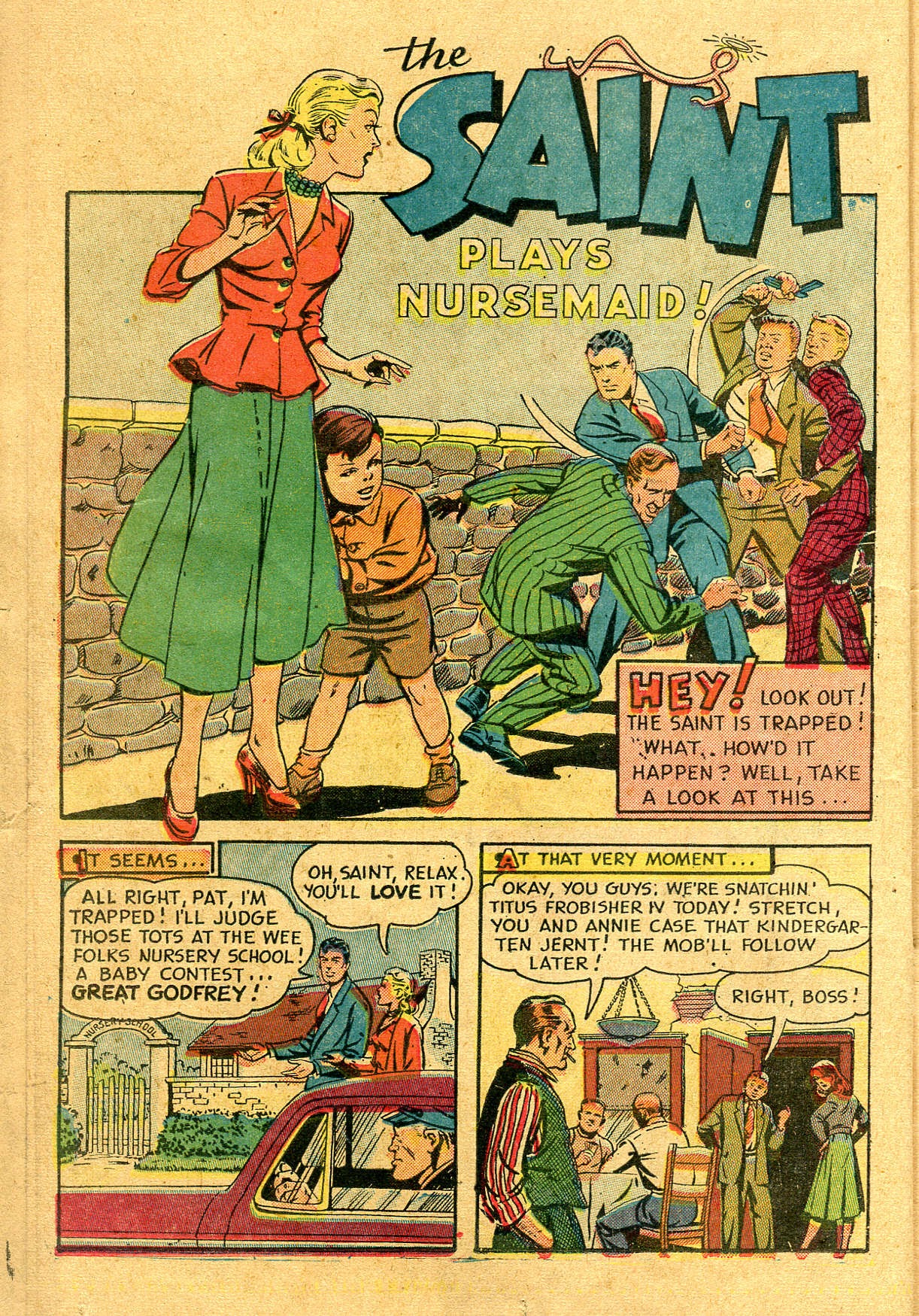 Read online The Saint (1947) comic -  Issue #4 - 26