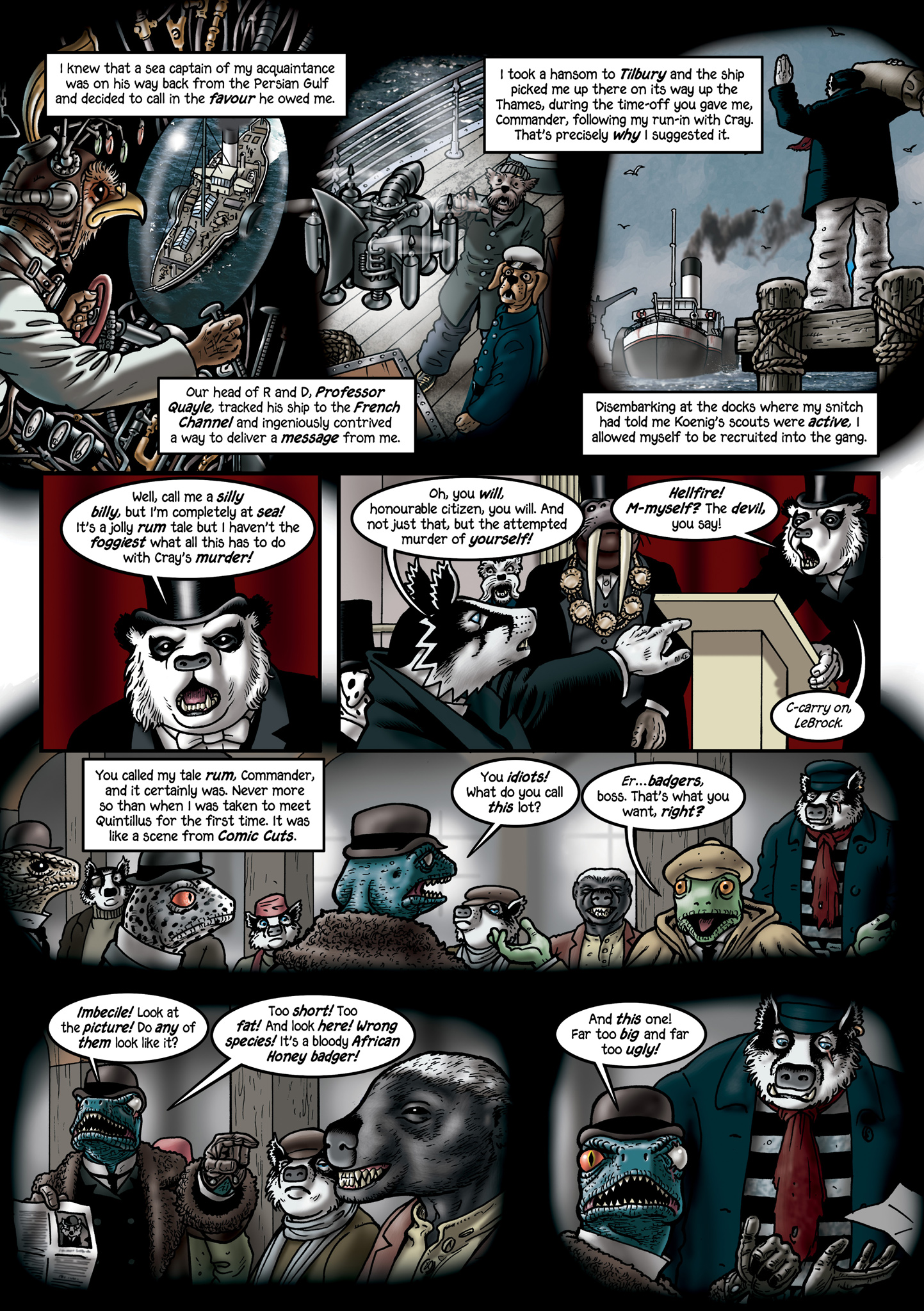 Read online Grandville Force Majeur comic -  Issue # TPB (Part 2) - 53