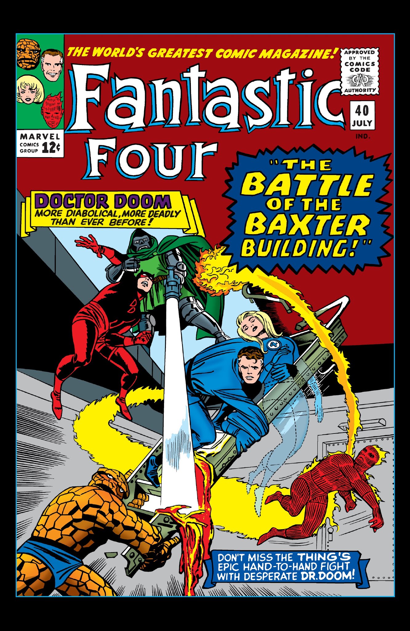 Read online Fantastic Four Epic Collection comic -  Issue # The Coming of Galactus (Part 2) - 55