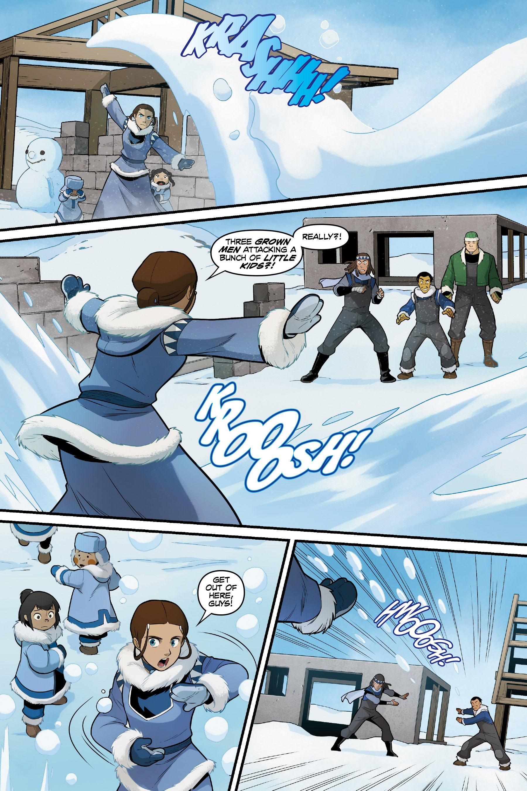 Read online Nickelodeon Avatar: The Last Airbender - North and South comic -  Issue #1 - 17