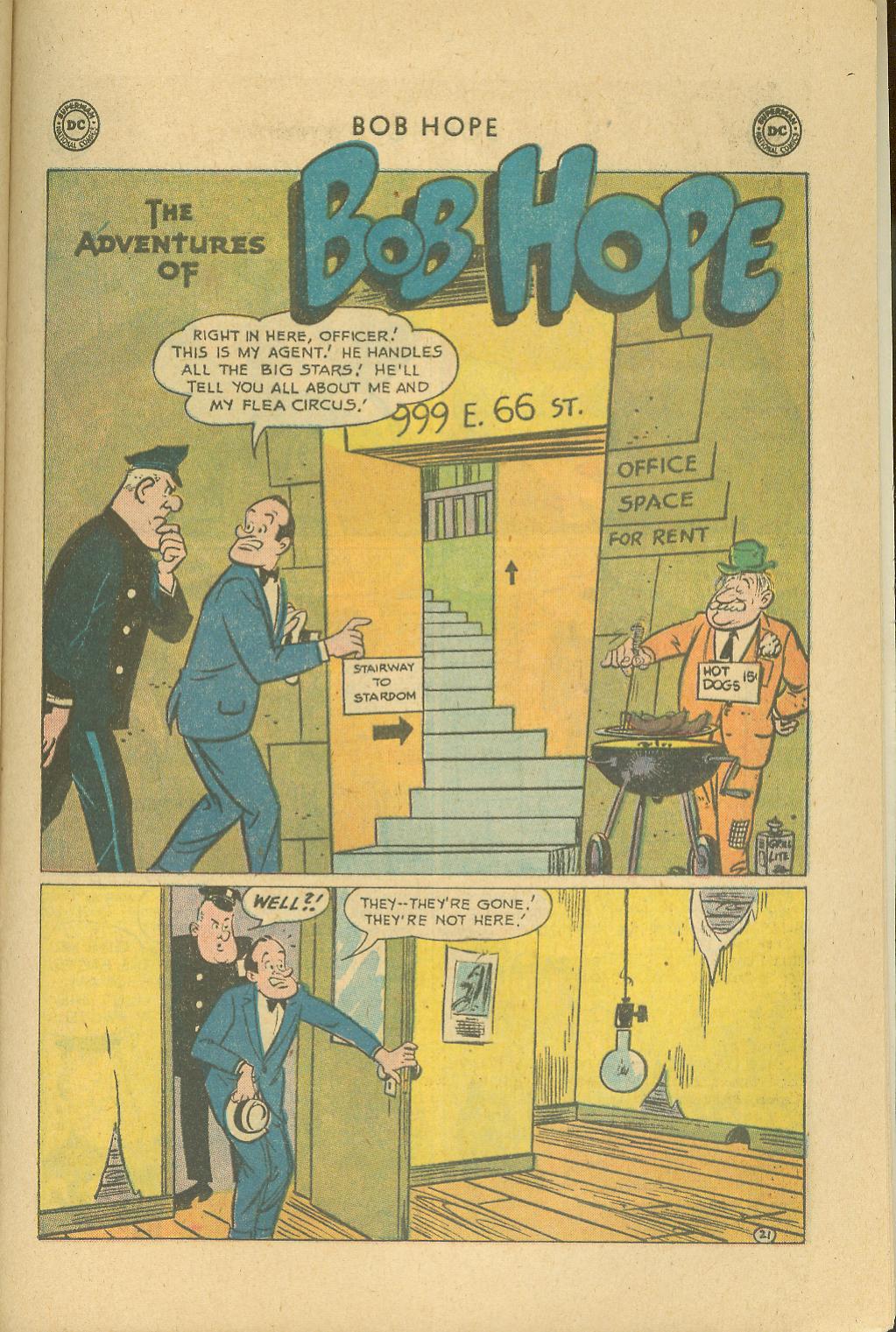 Read online The Adventures of Bob Hope comic -  Issue #67 - 25