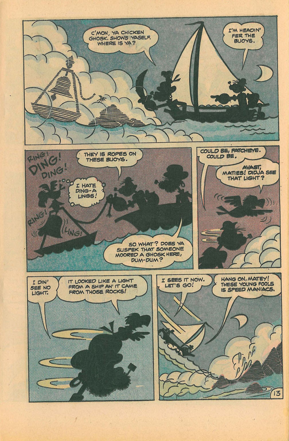 Read online Popeye (1948) comic -  Issue #124 - 17