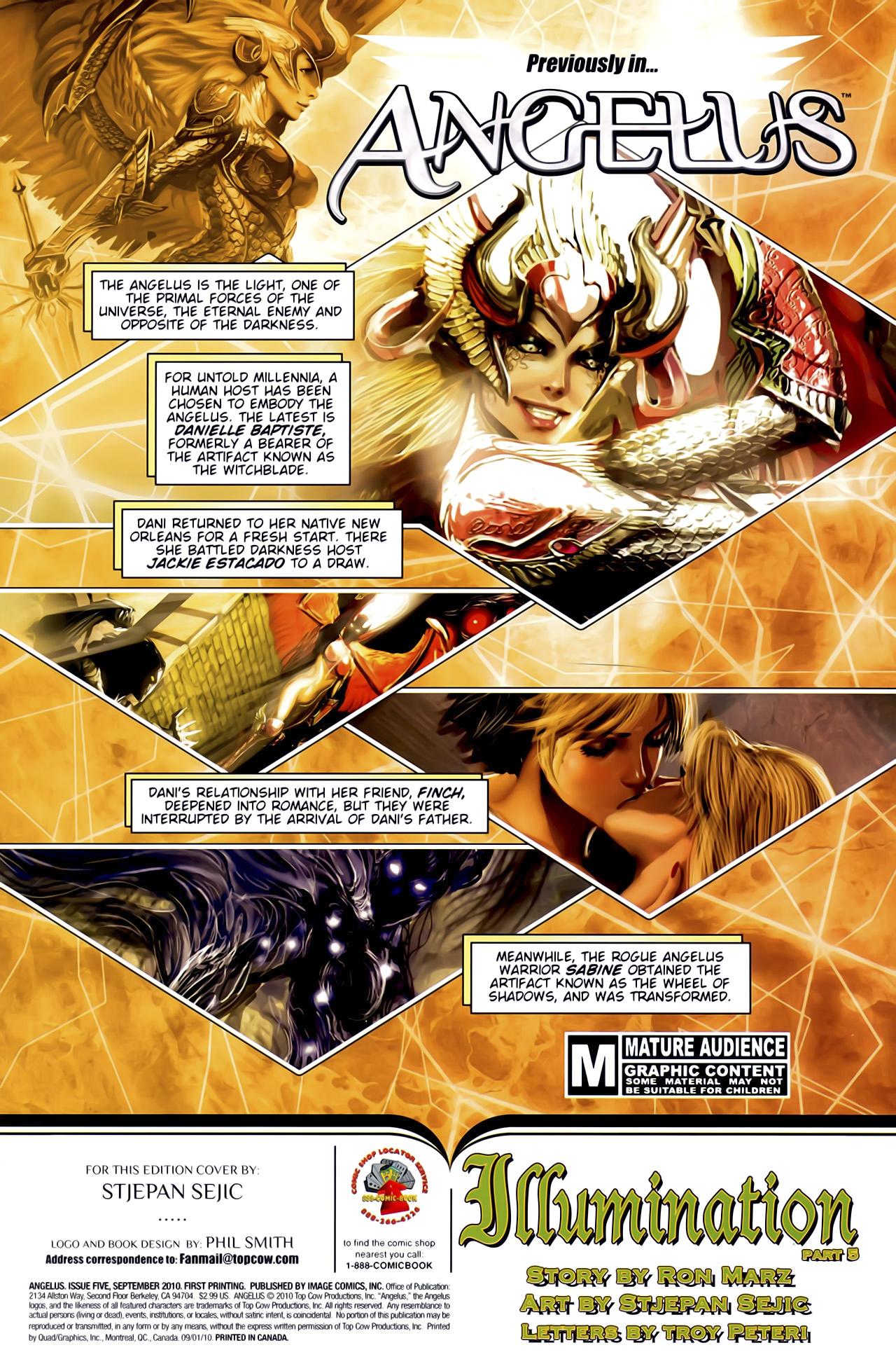 Read online Angelus comic -  Issue #5 - 3