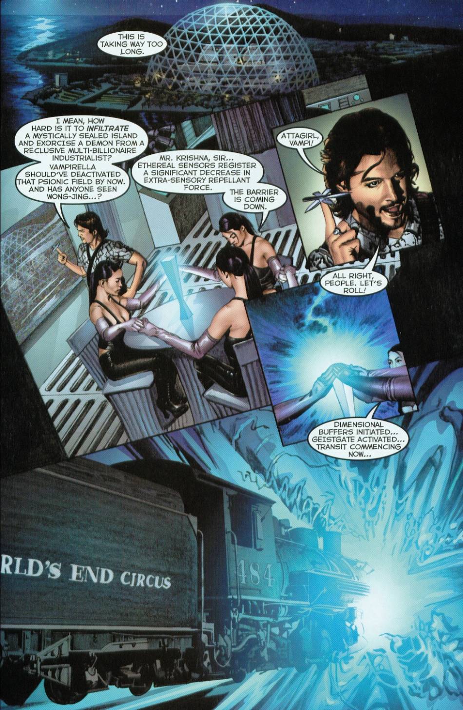 Read online Vampirella (2001) comic -  Issue #13 - 2