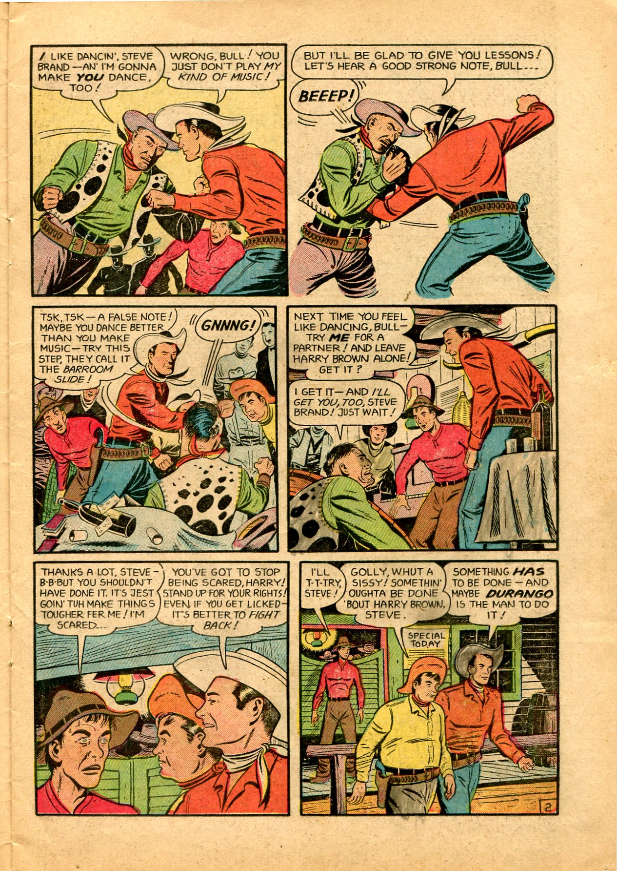 Read online Charles Starrett as The Durango Kid comic -  Issue #29 - 11