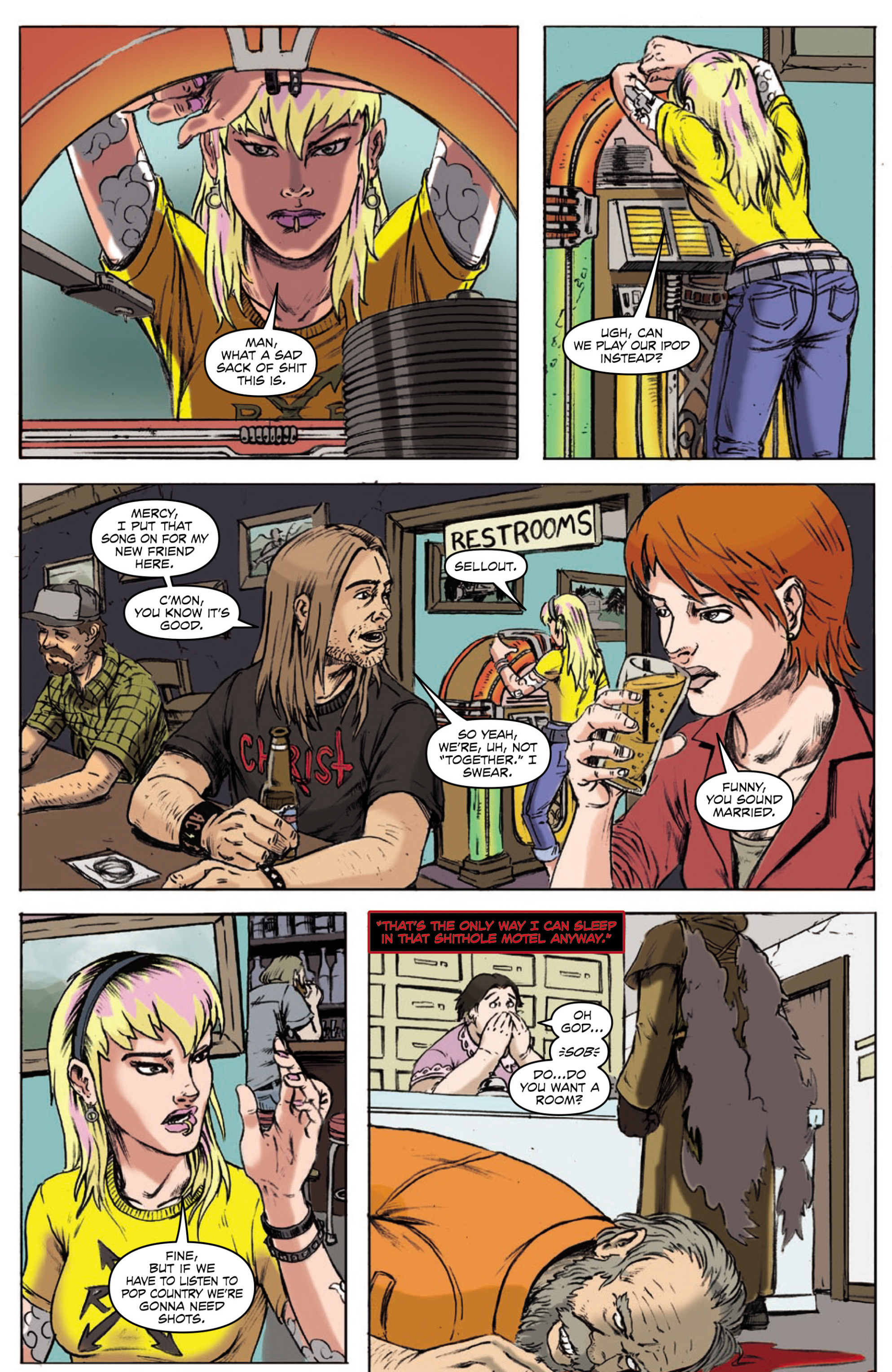 Read online Mercy Sparx Omnibus comic -  Issue # Full (Part 1) - 129