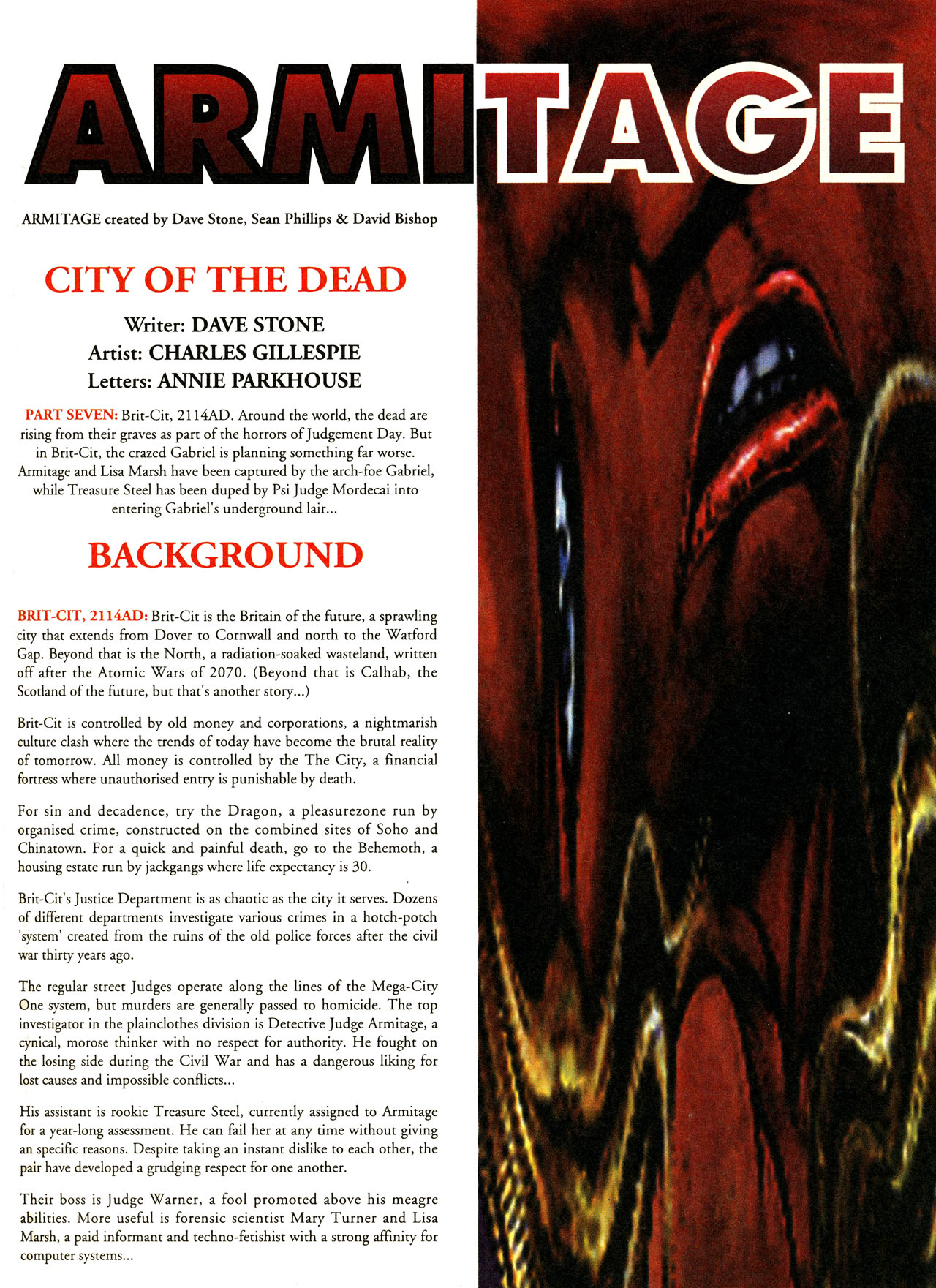 Read online Judge Dredd: The Megazine (vol. 2) comic -  Issue #70 - 41