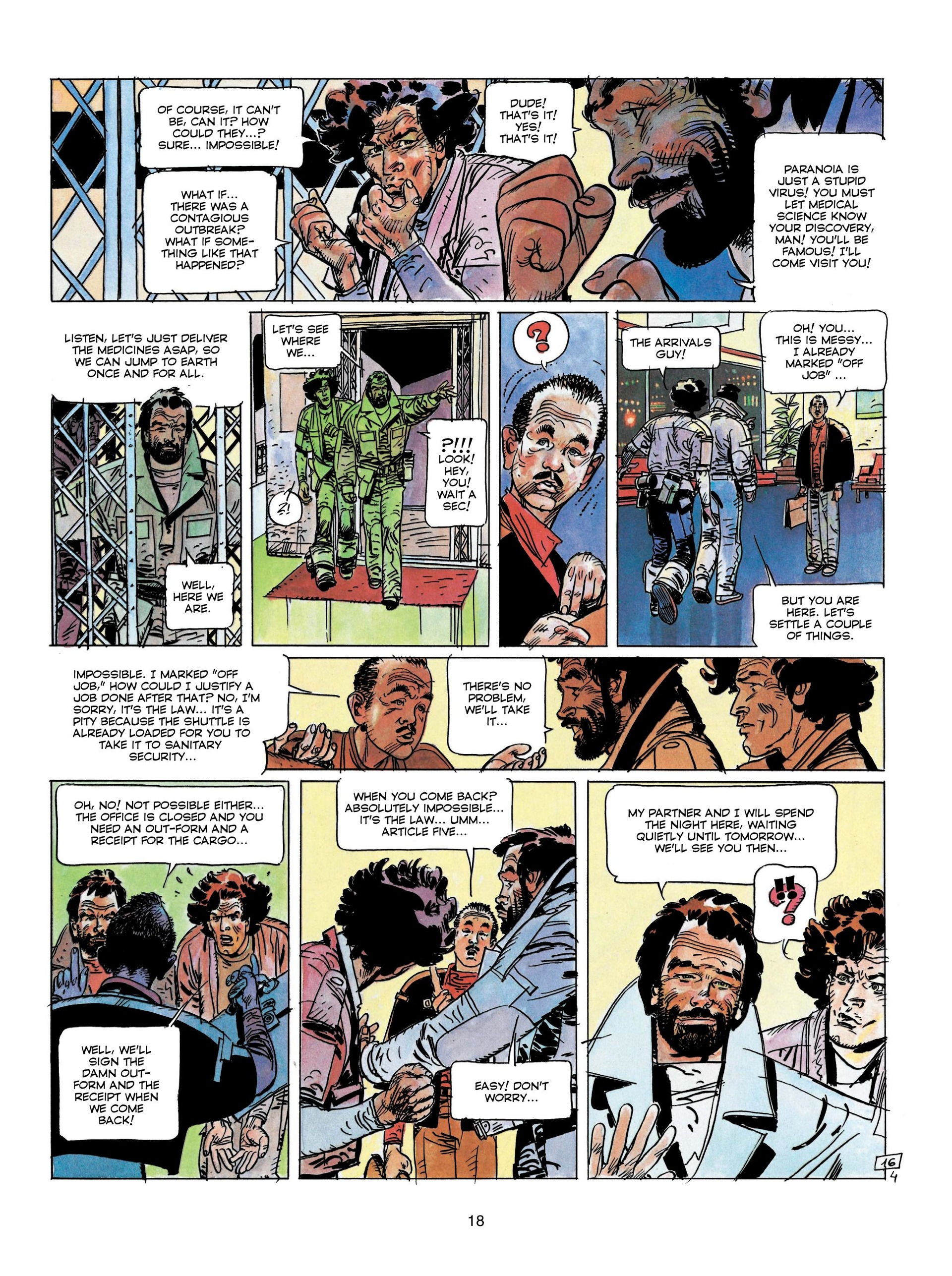 Read online Clarke and Kubrick comic -  Issue #4 - 19