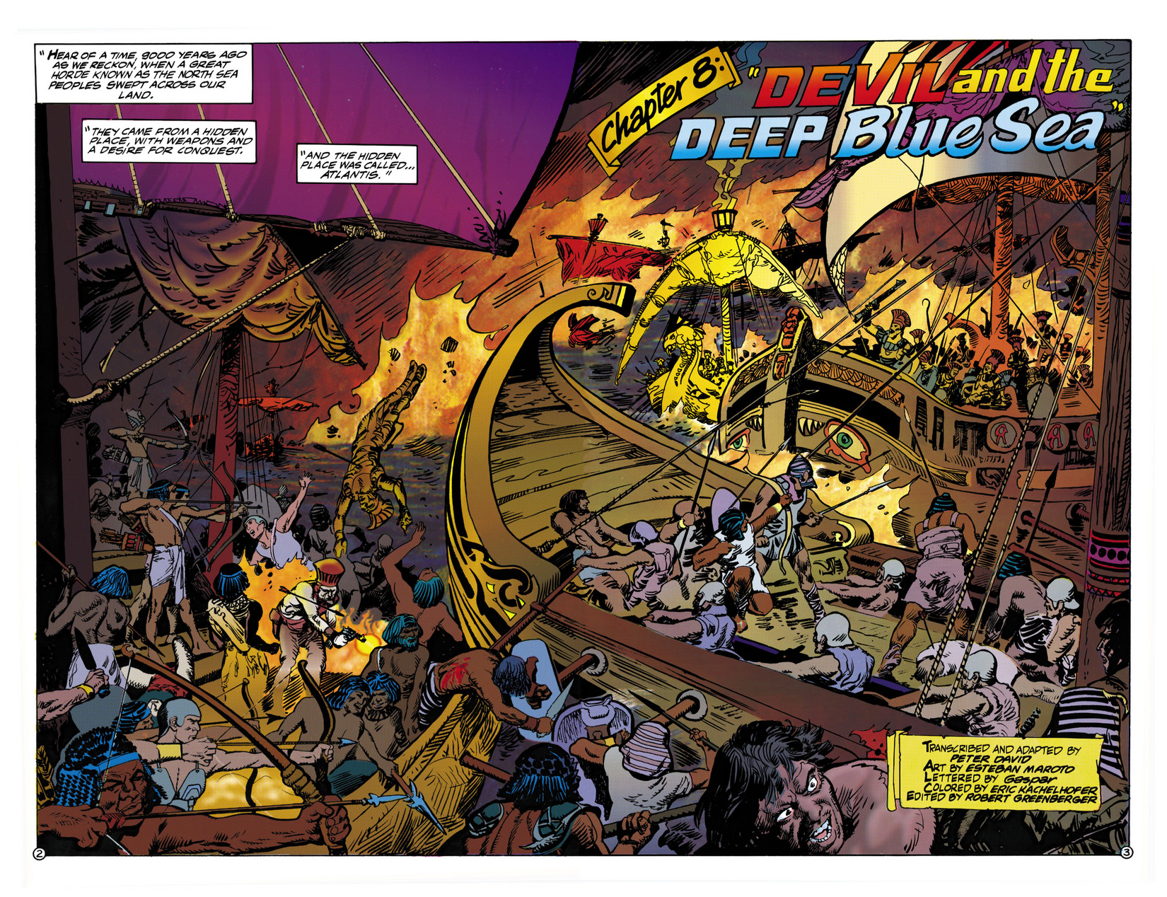 Read online The Atlantis Chronicles comic -  Issue #6 - 3