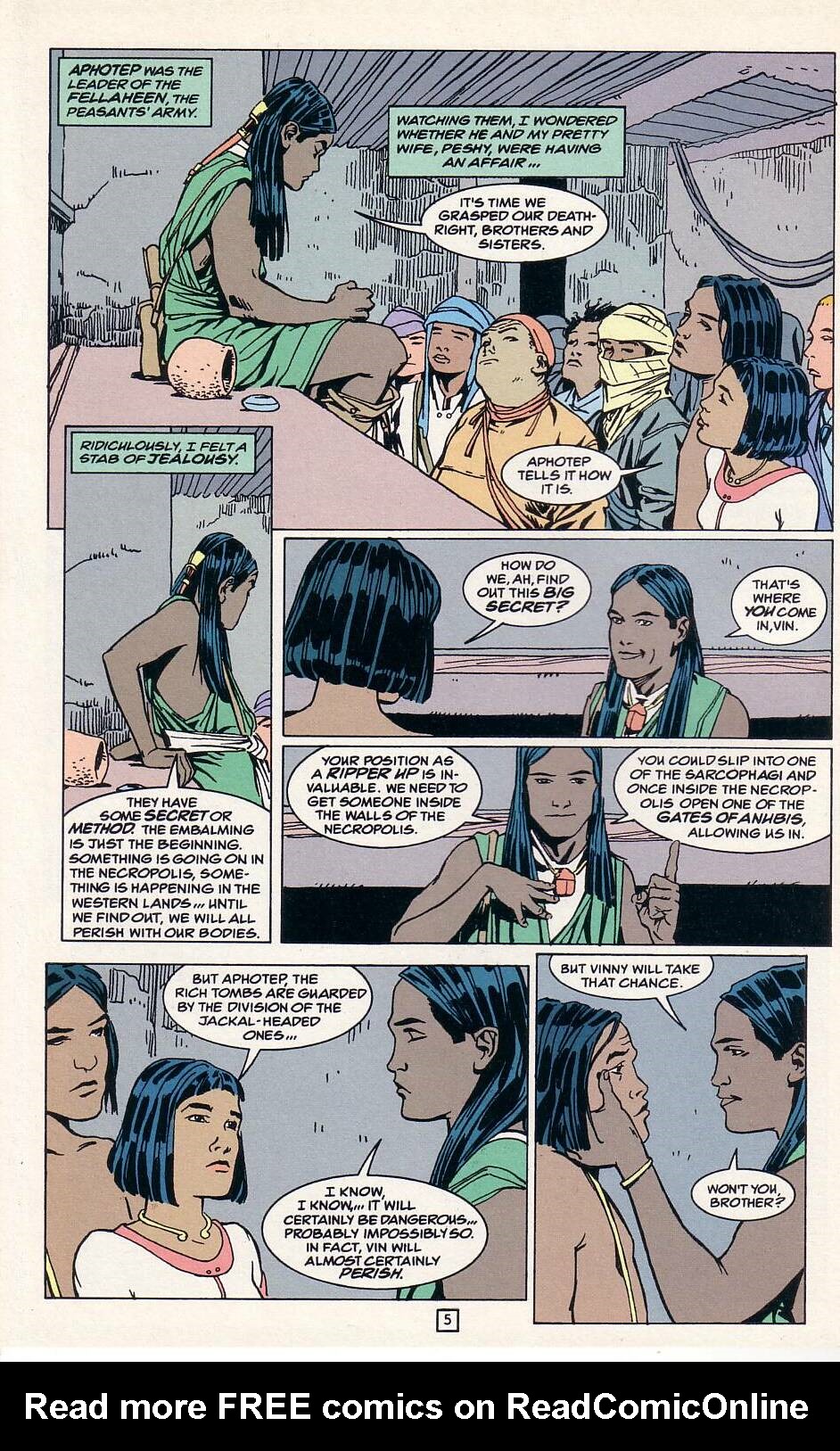 Read online Egypt comic -  Issue #2 - 7
