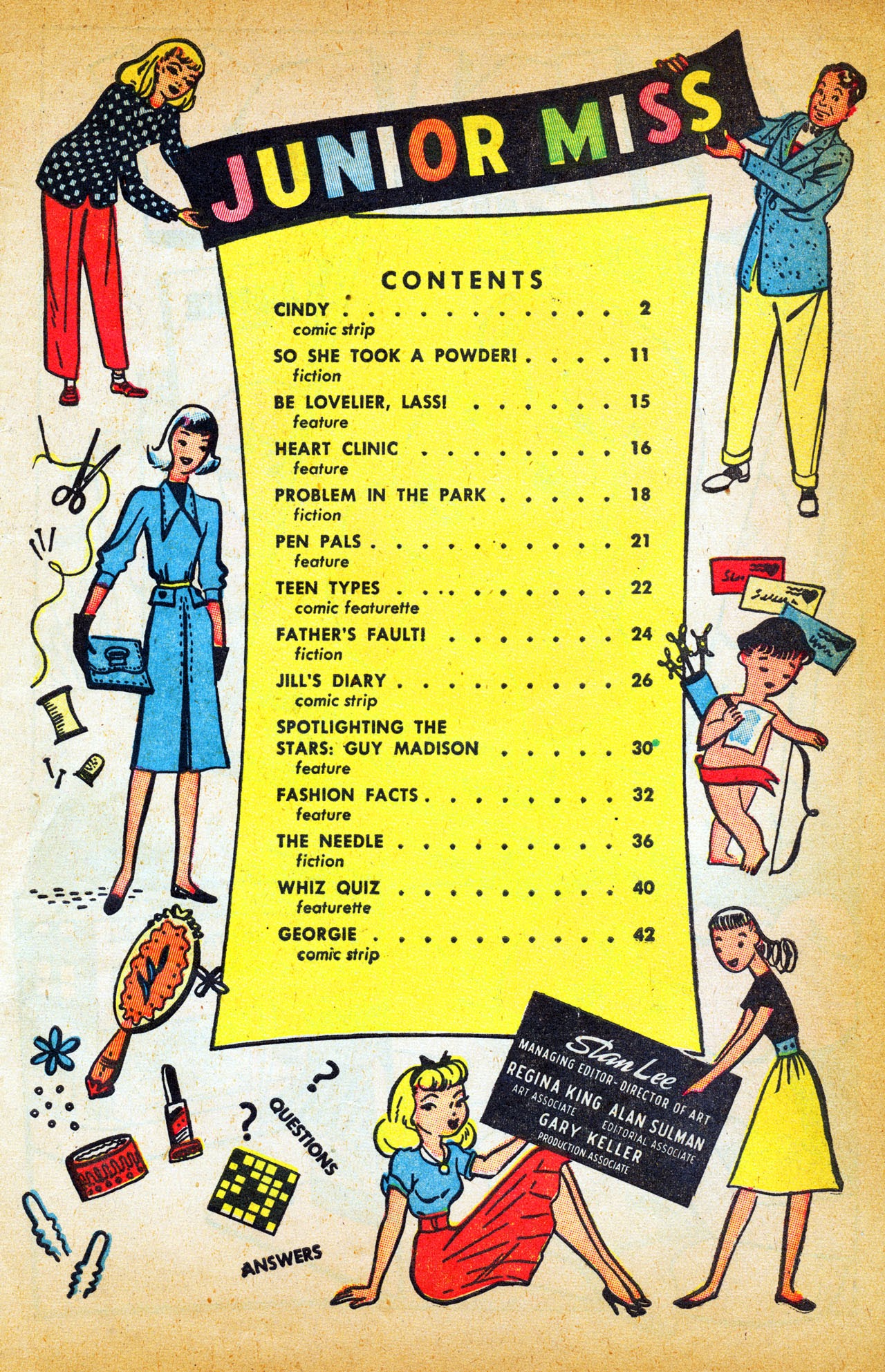 Read online Junior Miss (1947) comic -  Issue #25 - 3