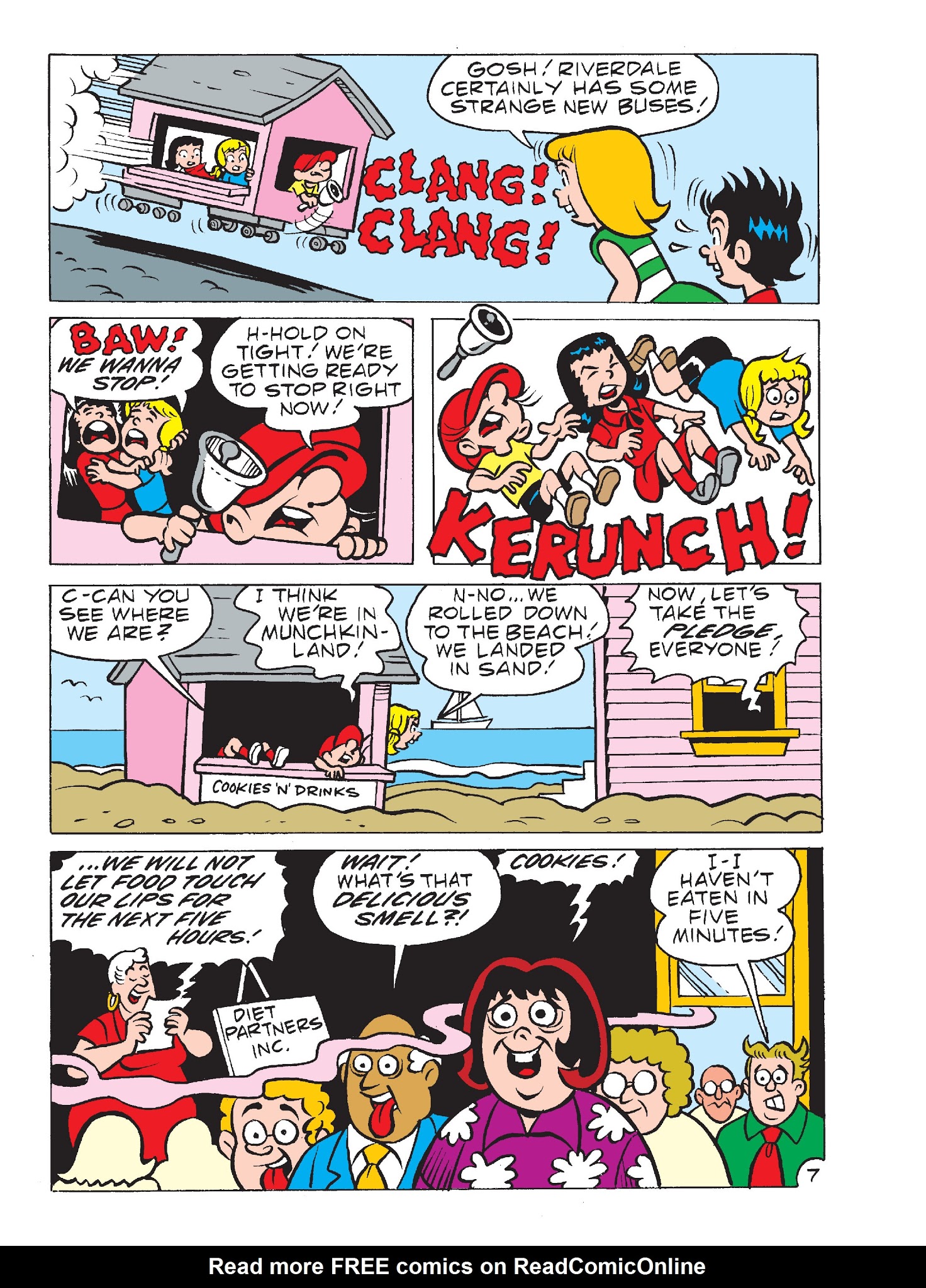 Read online Archie's Funhouse Double Digest comic -  Issue #16 - 134