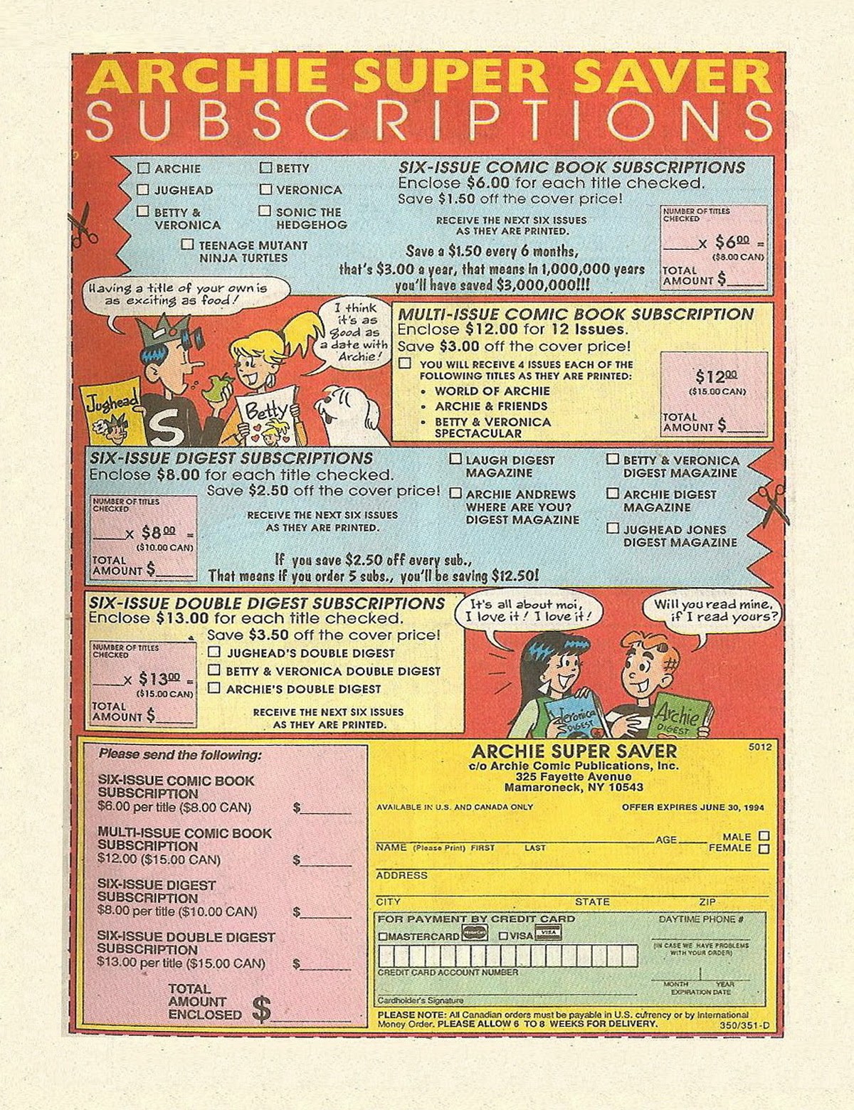 Read online Archie's Double Digest Magazine comic -  Issue #72 - 48