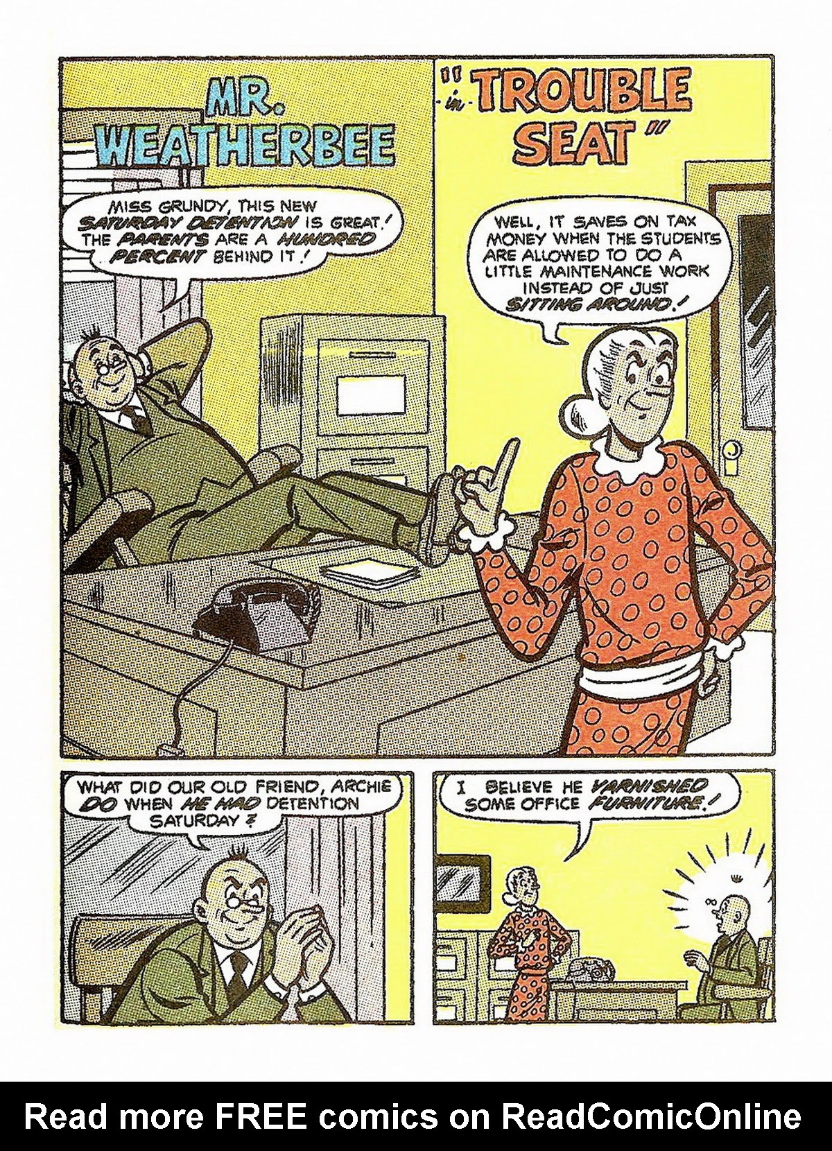 Read online Archie's Double Digest Magazine comic -  Issue #53 - 203