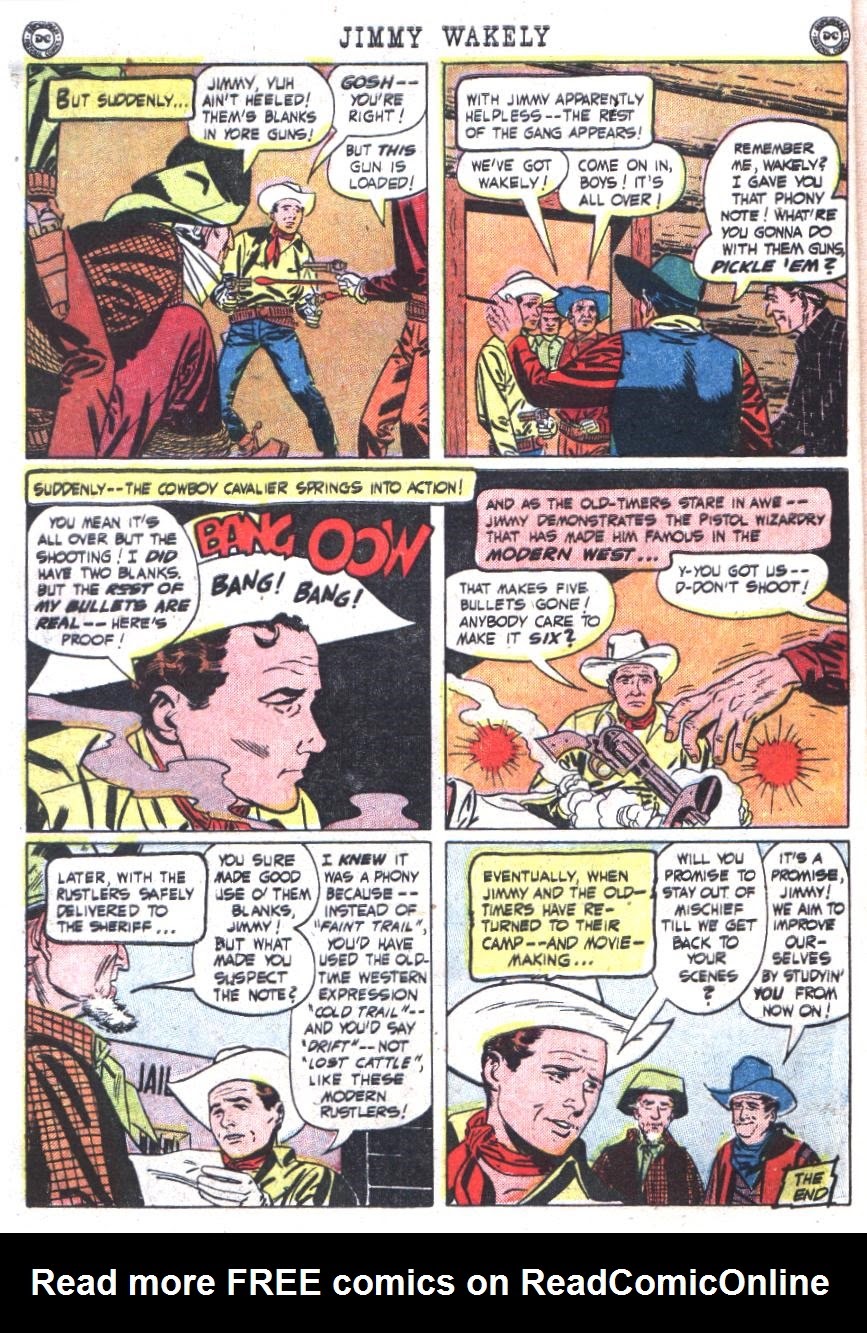Read online Jimmy Wakely comic -  Issue #9 - 12