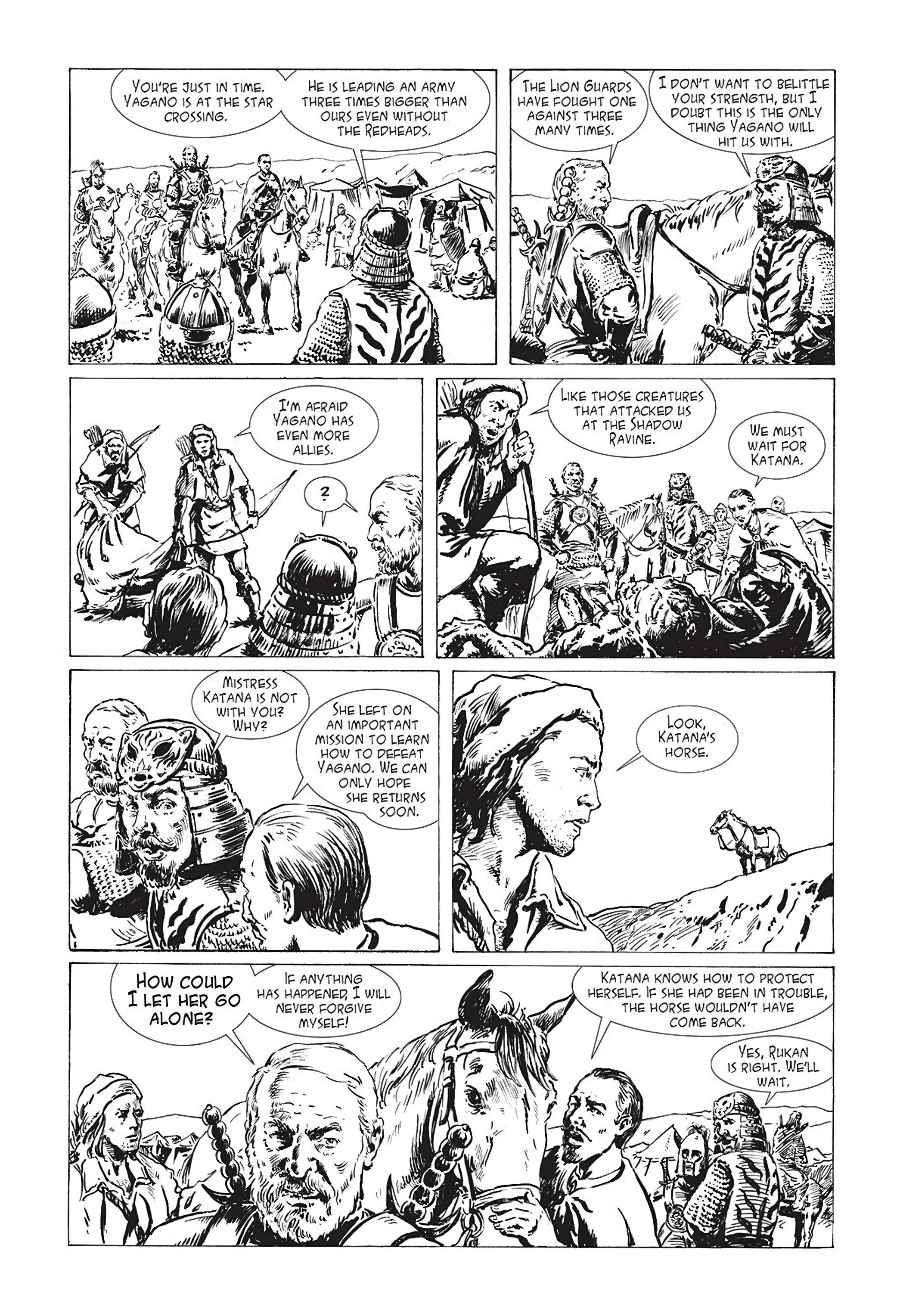Read online Katana: The Battle for Valokaan comic -  Issue # Full - 24