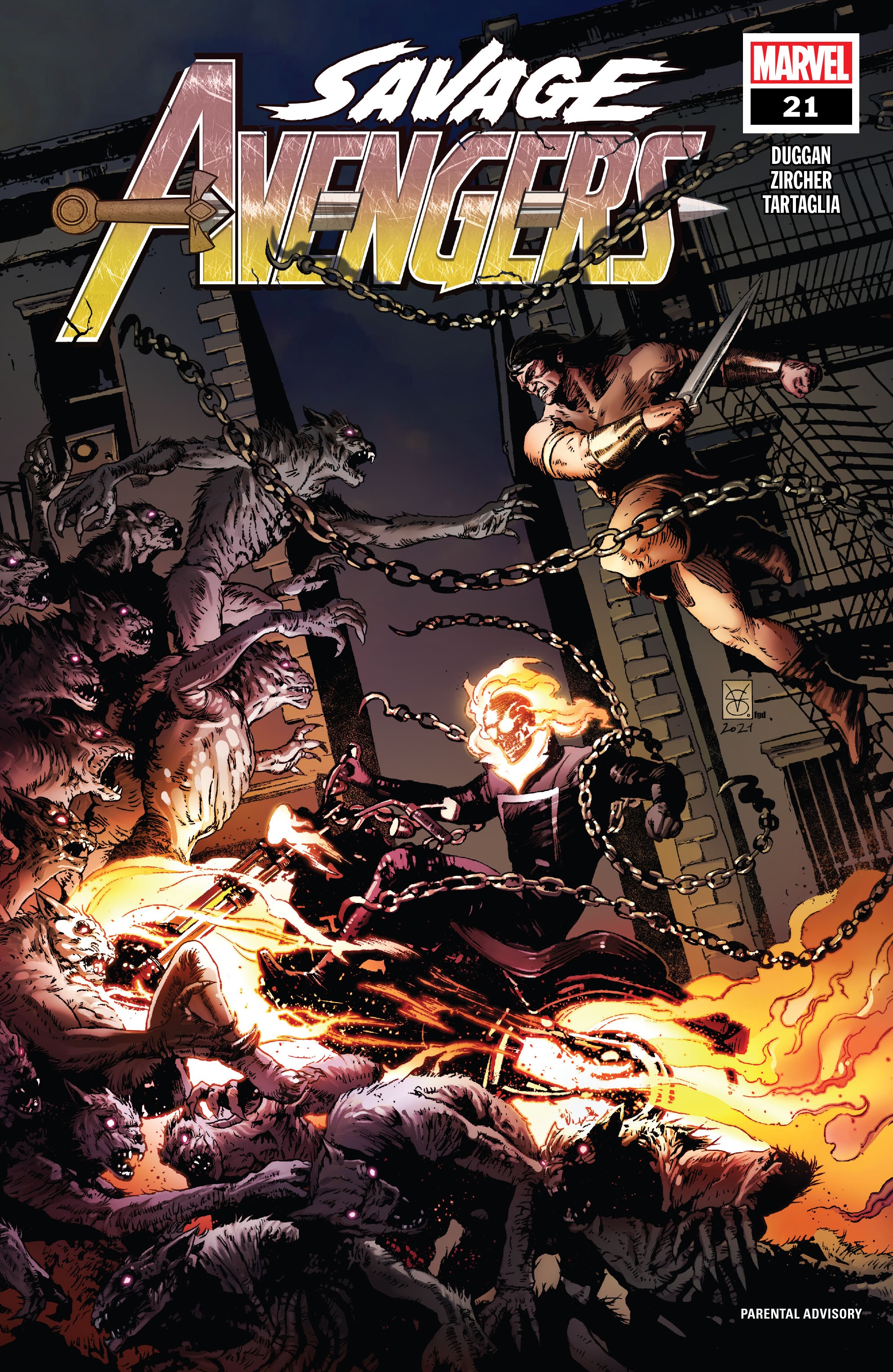Read online Savage Avengers comic -  Issue #21 - 1