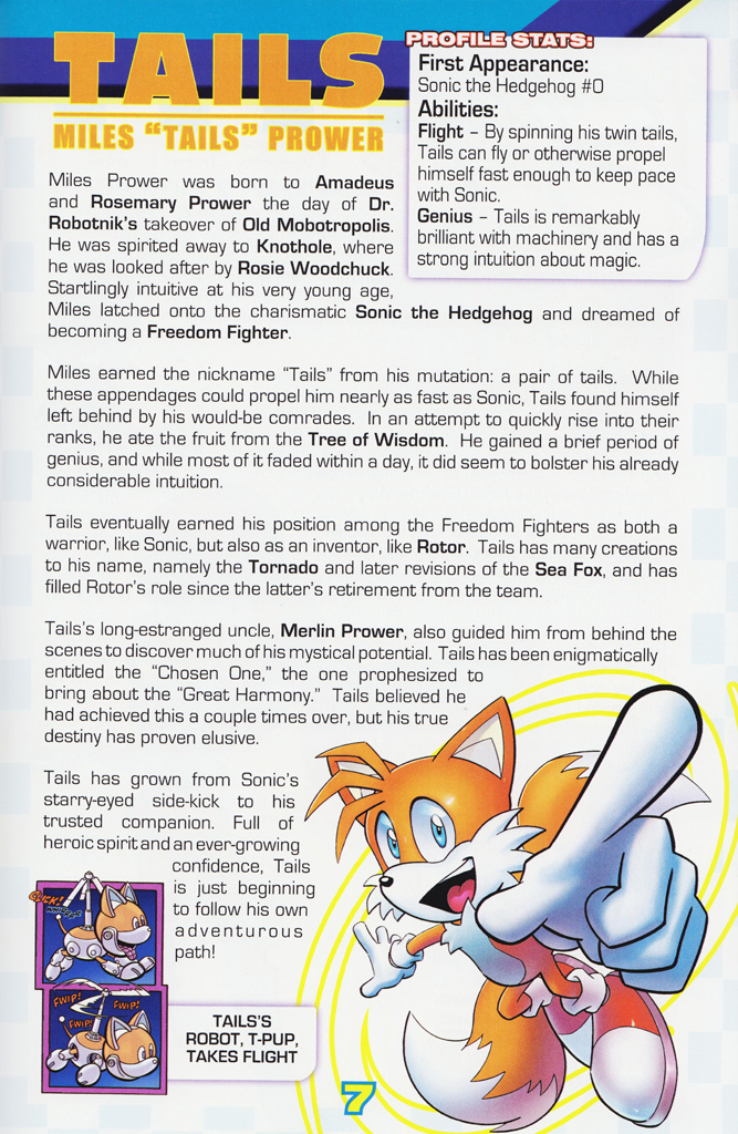 Read online Sonic the Hedgehog: The Complete Sonic Comic Encyclopedia comic -  Issue # TPB - 9