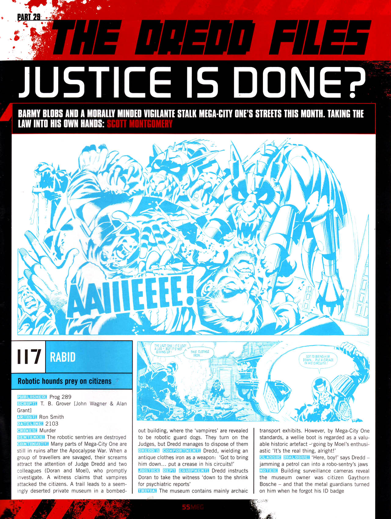 Read online Judge Dredd Megazine (Vol. 5) comic -  Issue #262 - 54