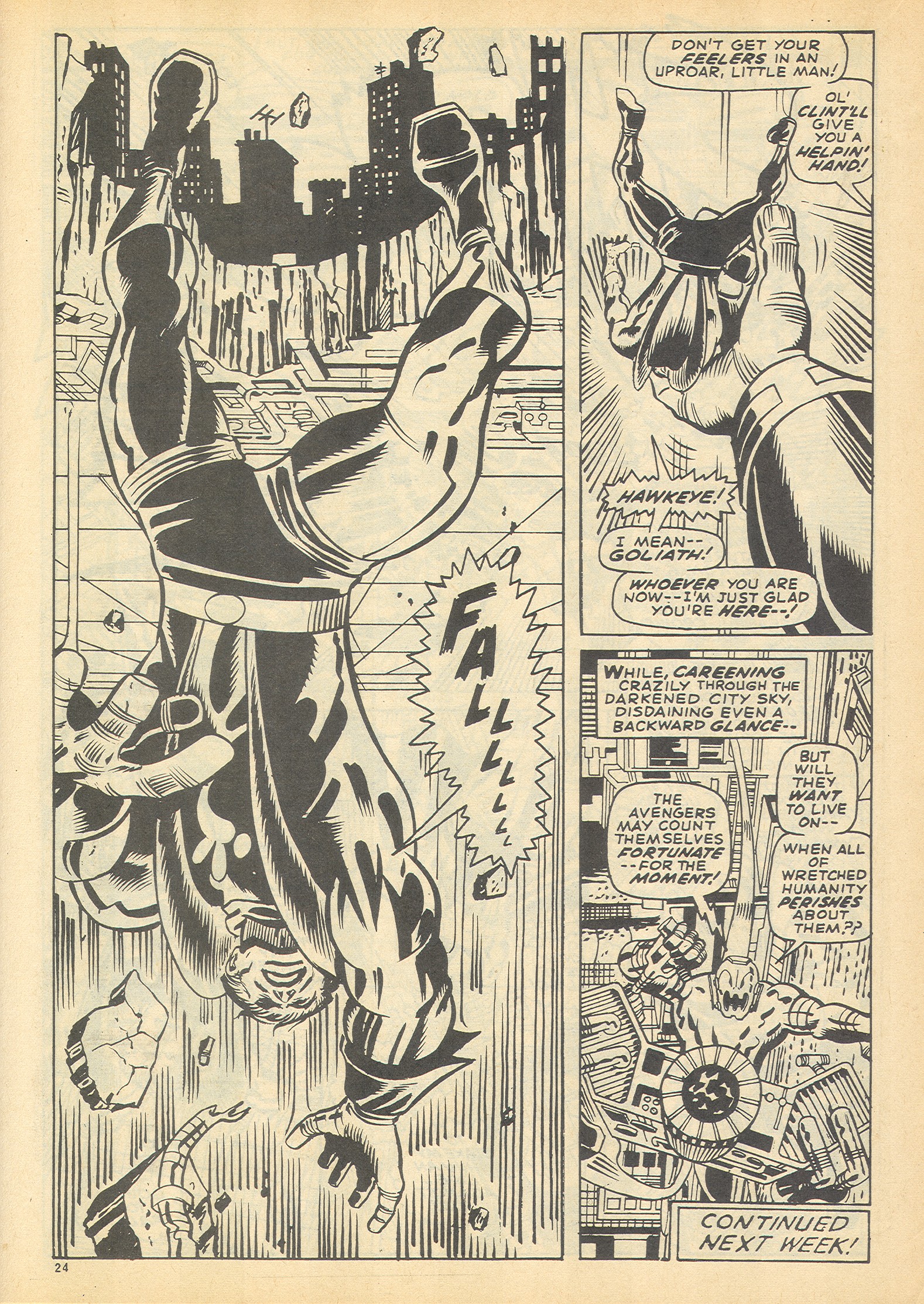 Read online The Avengers (1973) comic -  Issue #100 - 24