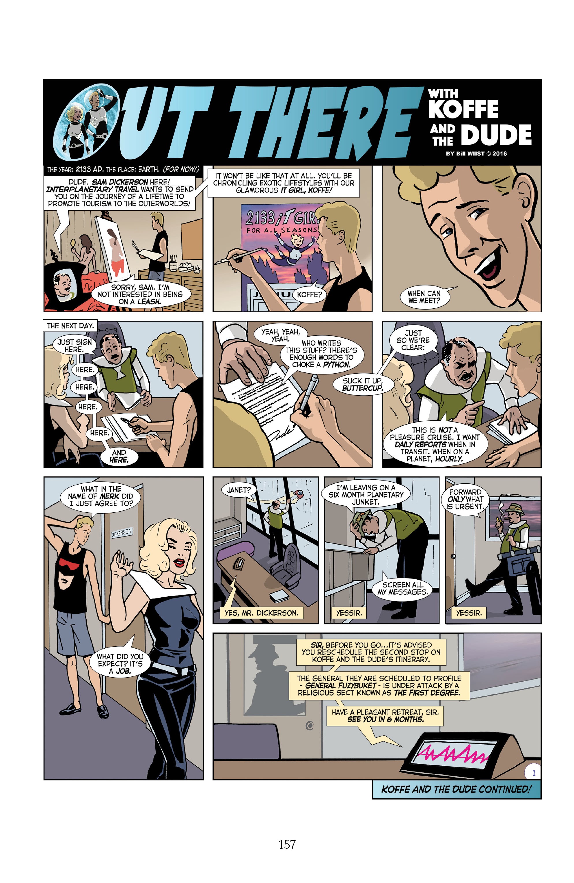 Read online Nexus Newspaper Strips: The Coming of Gourmando comic -  Issue # TPB (Part 2) - 56