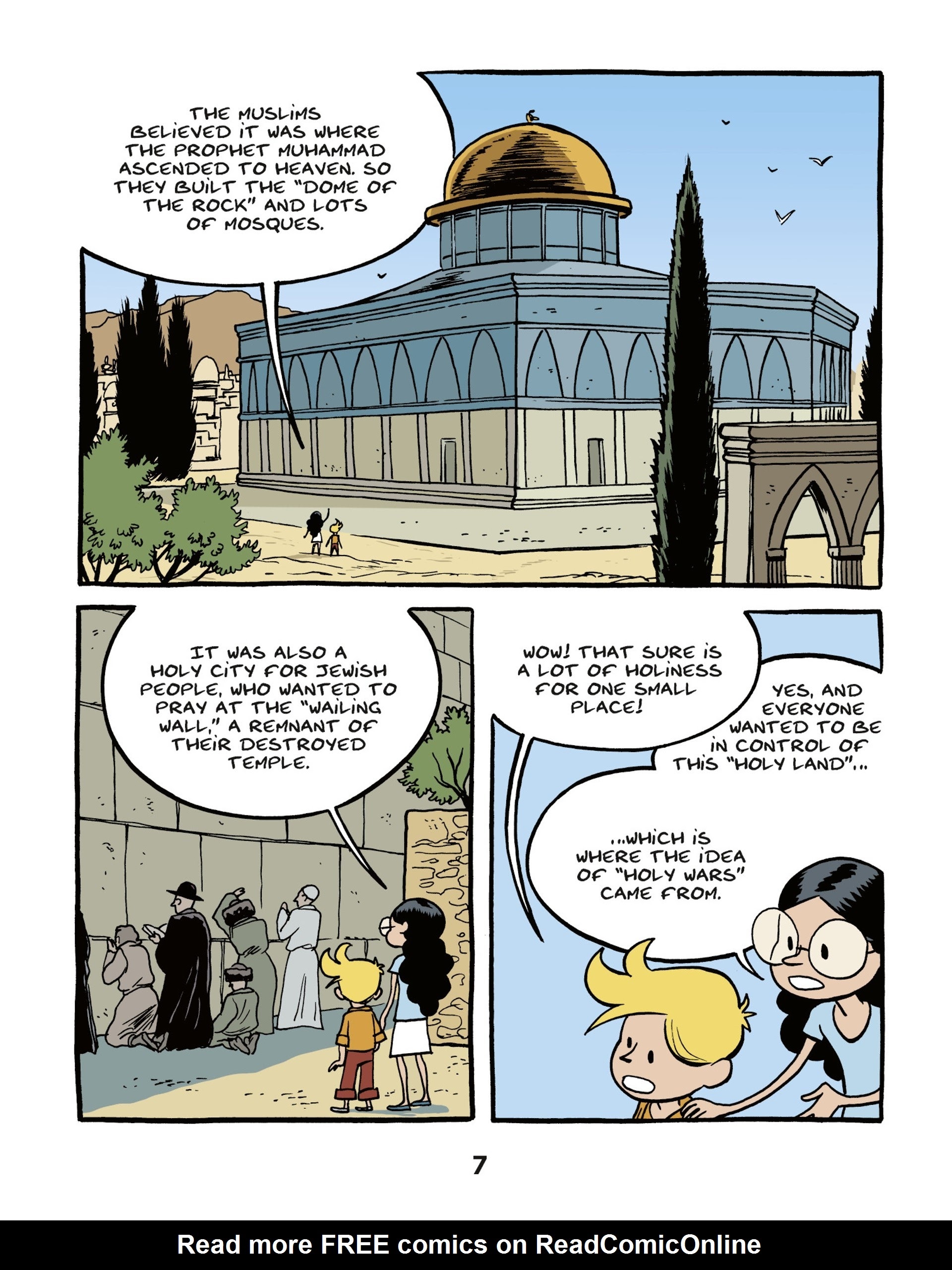 Read online On The History Trail With Ariane & Nino comic -  Issue #3 - 7