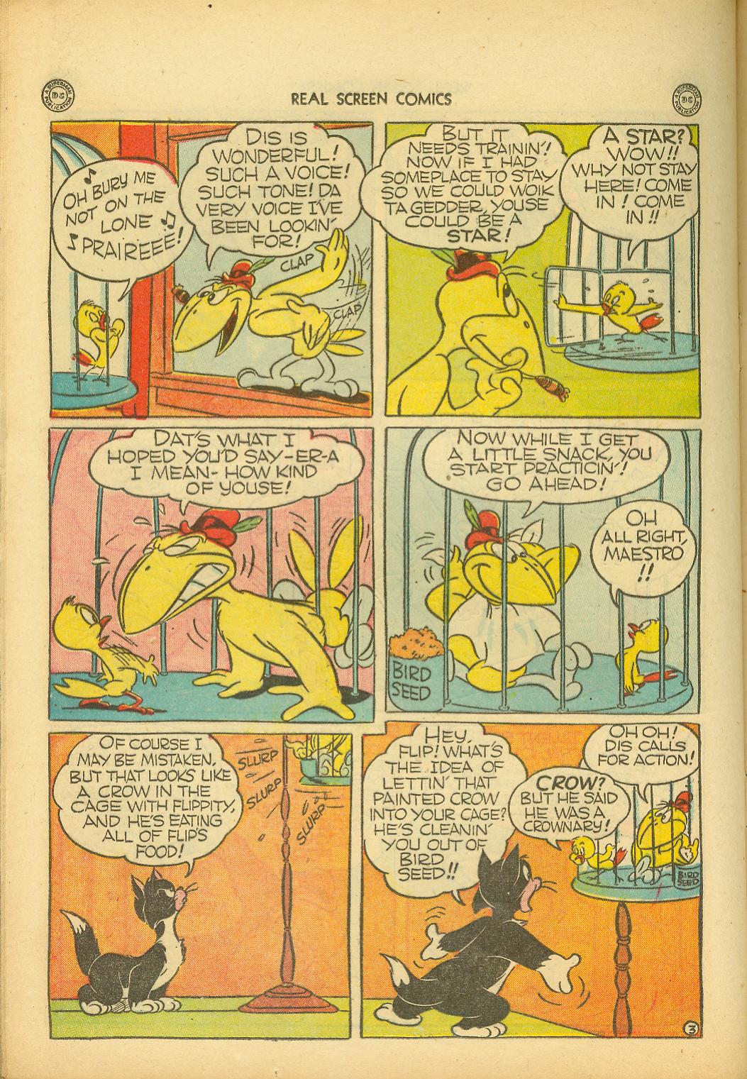 Read online Real Screen Comics comic -  Issue #13 - 36
