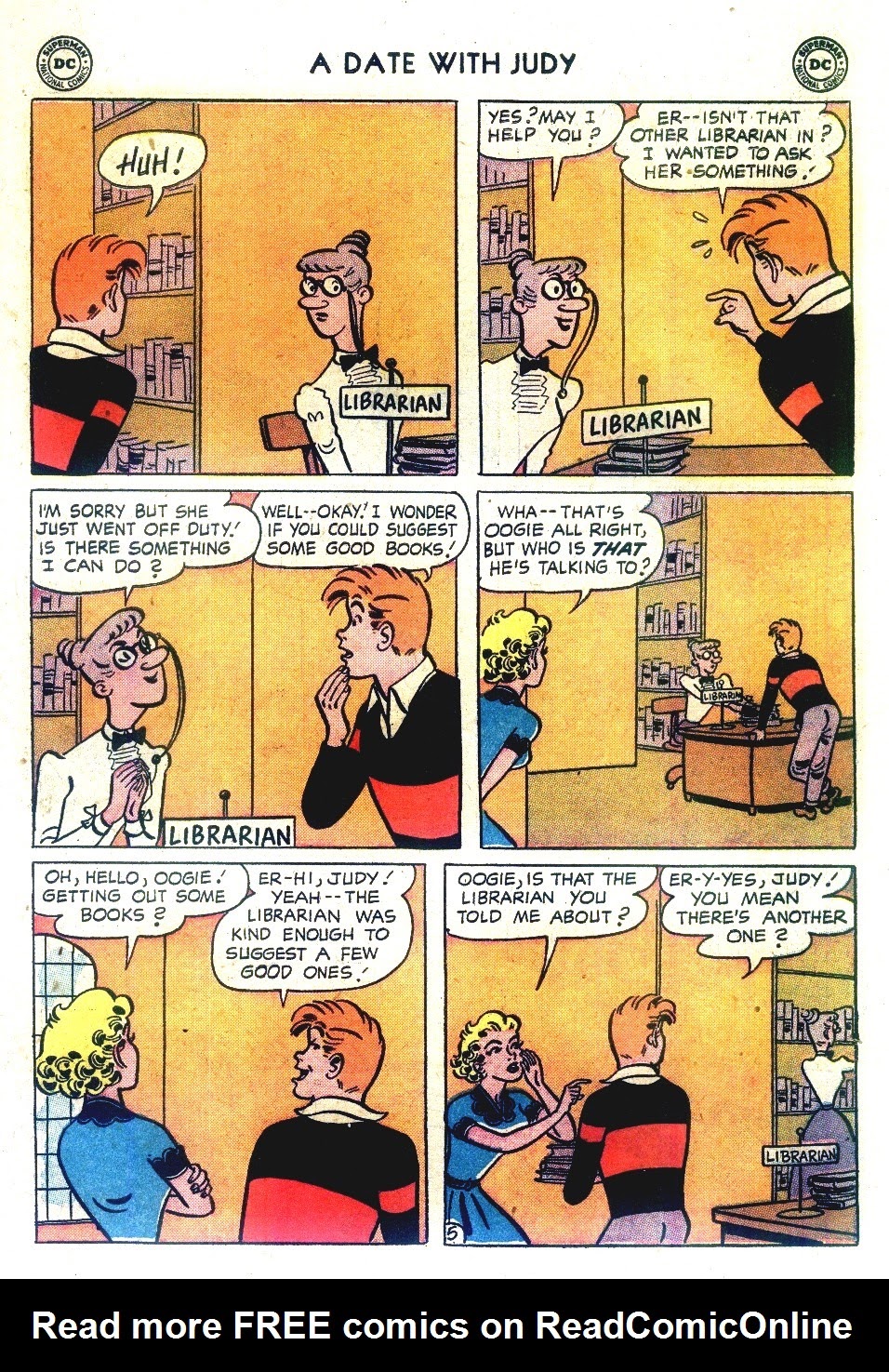 Read online A Date with Judy comic -  Issue #63 - 31