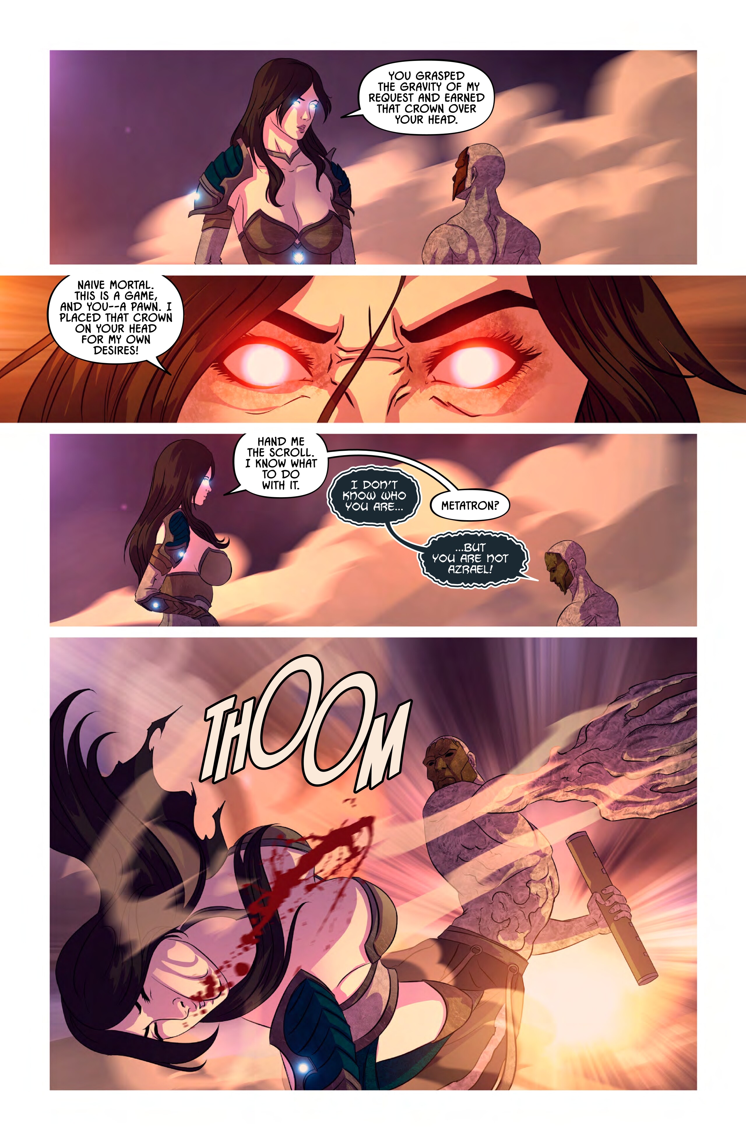 Read online Knights of the Golden Sun comic -  Issue #14 - 15