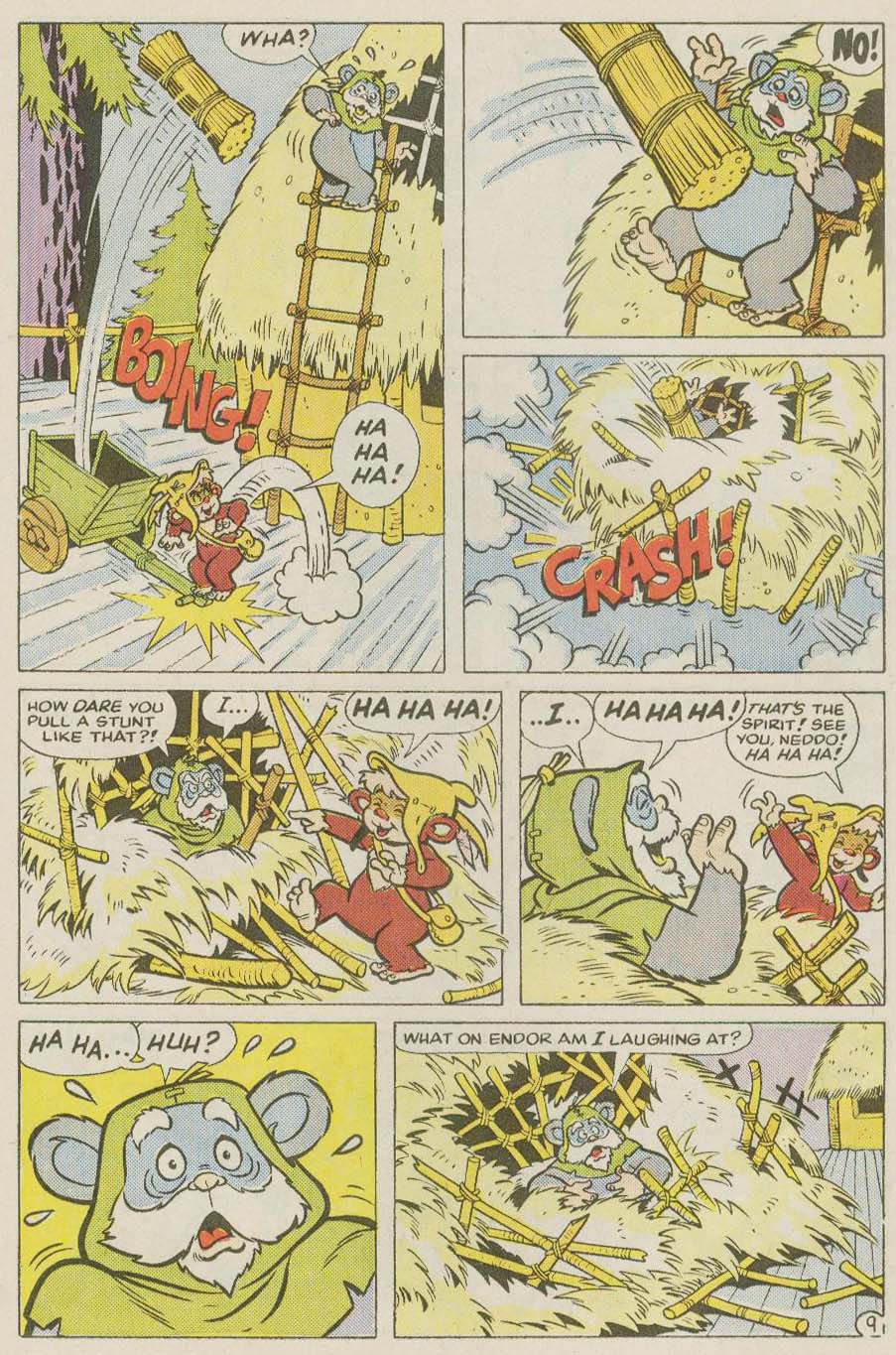 Read online Ewoks (1987) comic -  Issue #7 - 10