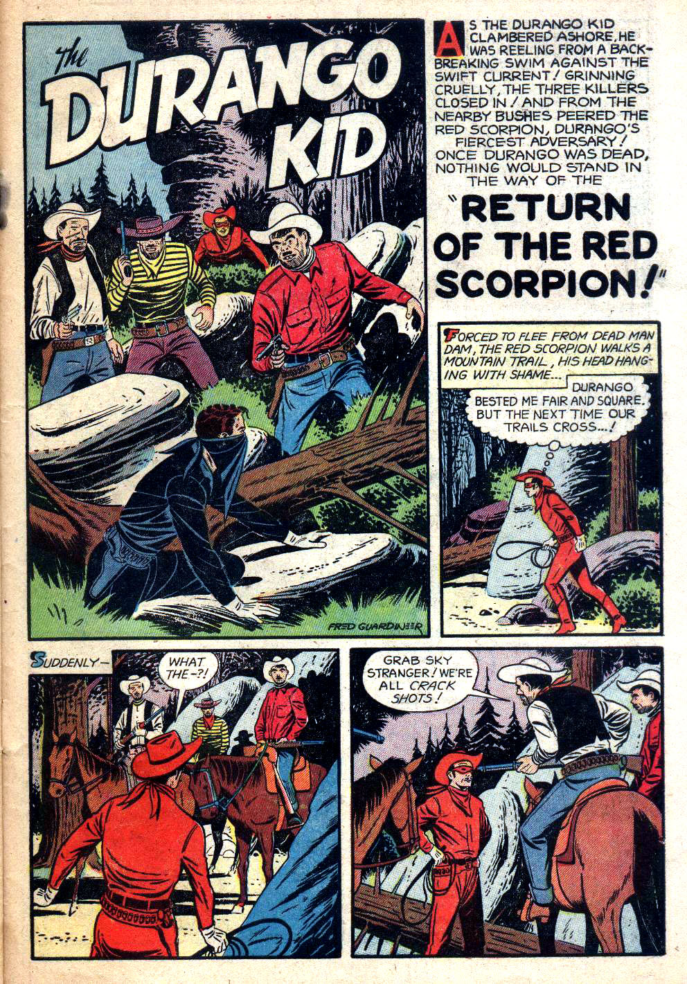 Read online Charles Starrett as The Durango Kid comic -  Issue #31 - 27