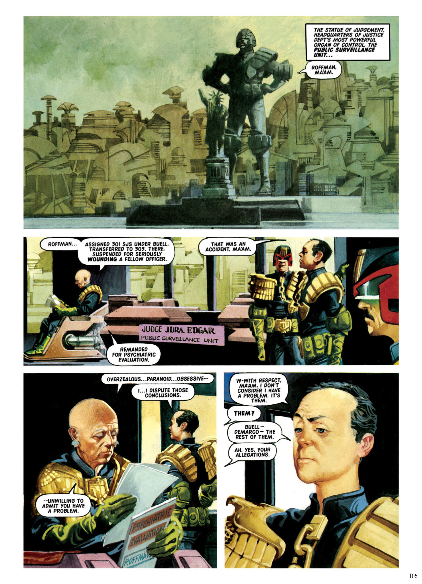 Read online Judge Dredd: The Complete Case Files comic -  Issue # TPB 29 - 107