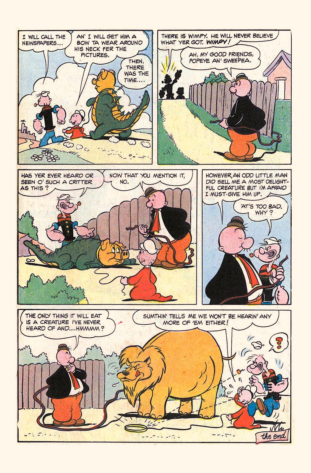 Read online Popeye (1948) comic -  Issue #104 - 11