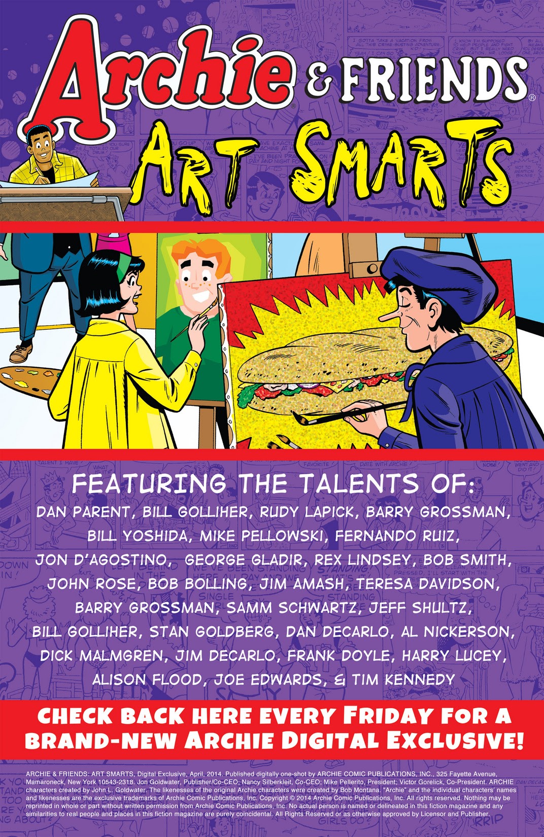 Read online Archie & Friends: Art Smarts comic -  Issue # TPB - 2