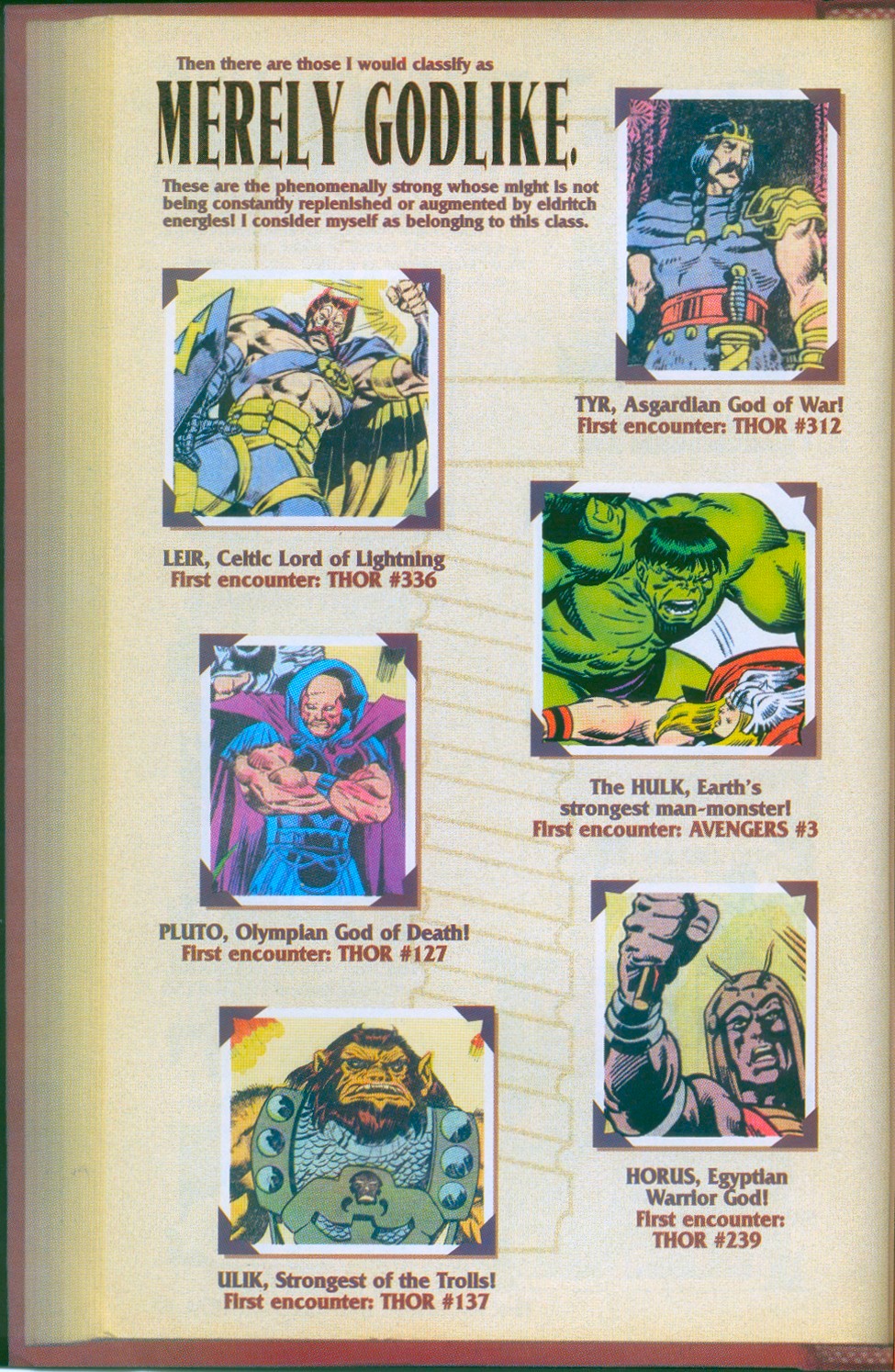 Read online Thor: The Legend comic -  Issue # Full - 9