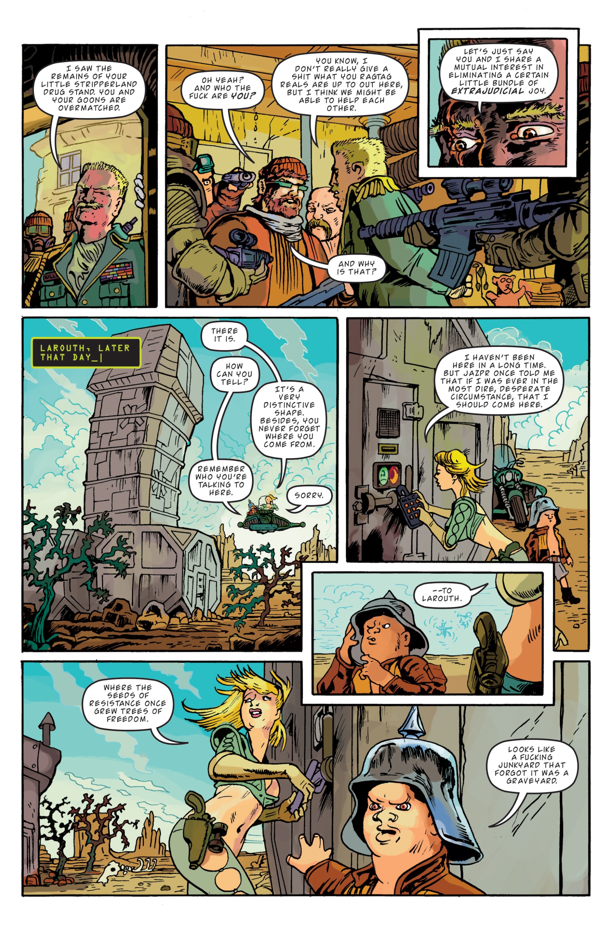 Read online Baby Badass comic -  Issue #3 - 6