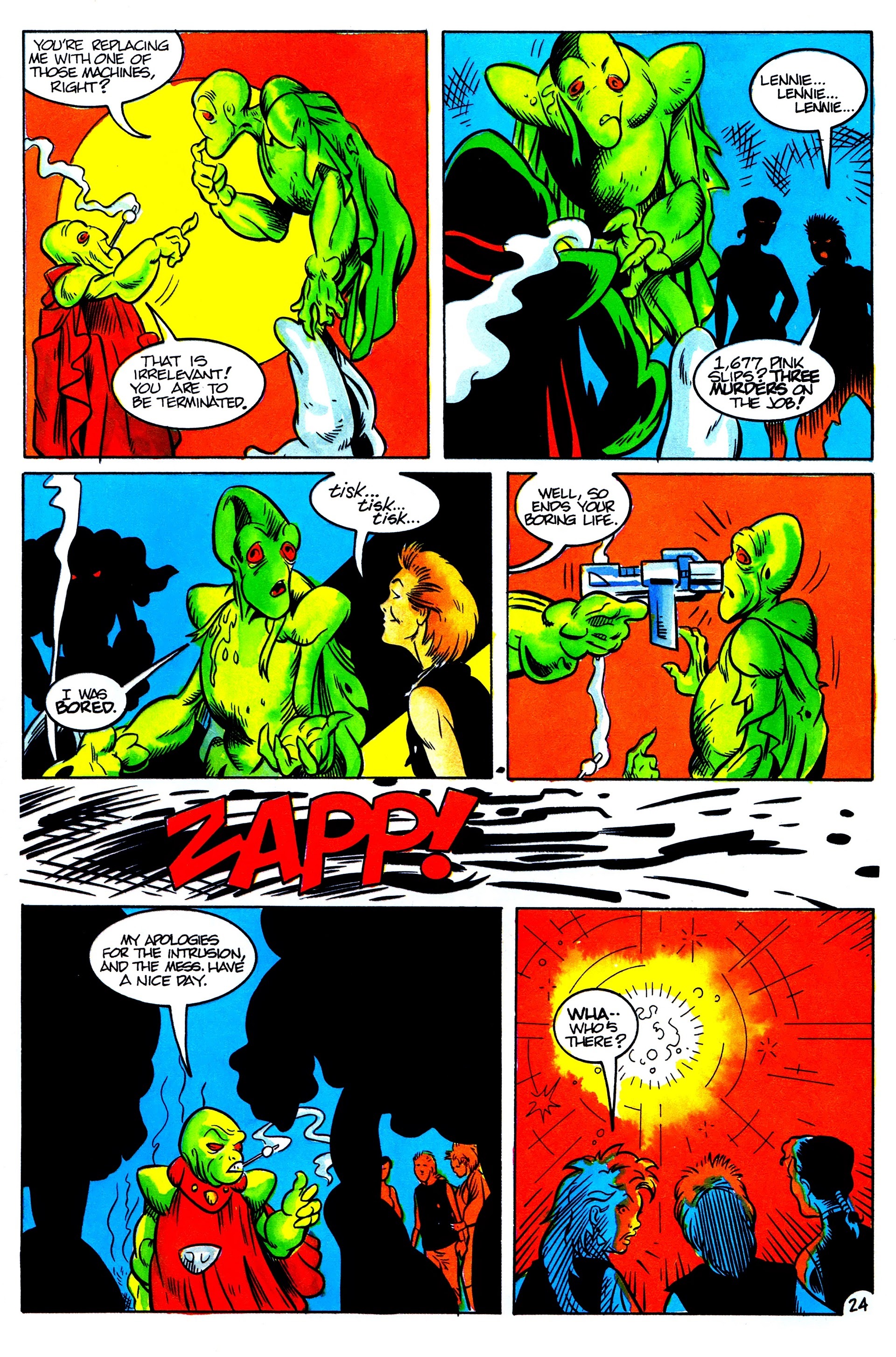 Read online Fright Night (1988) comic -  Issue #11 - 26