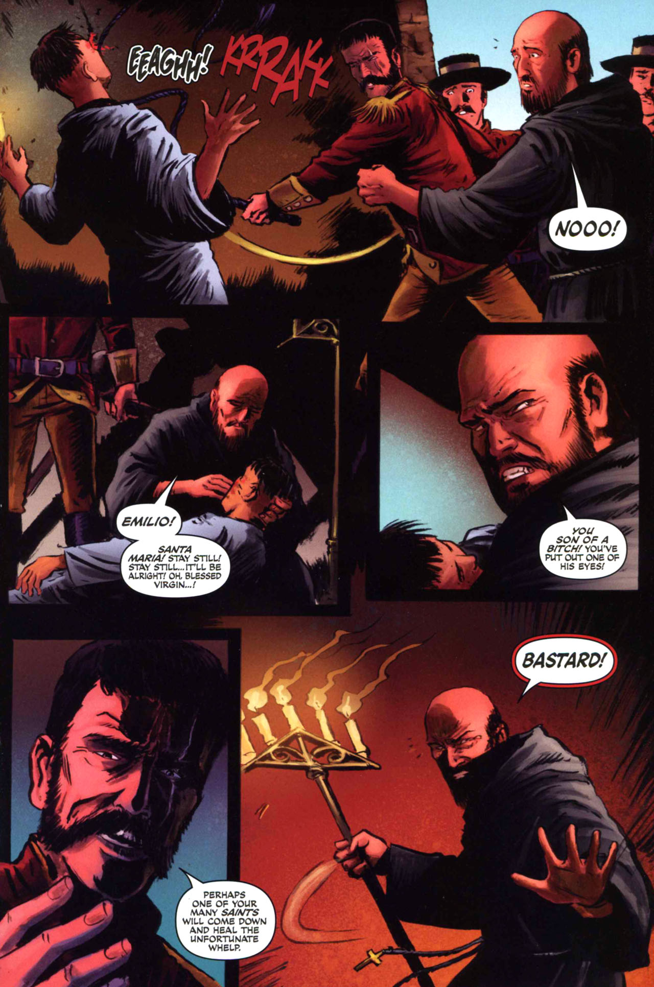 Read online Zorro (2008) comic -  Issue #7 - 20