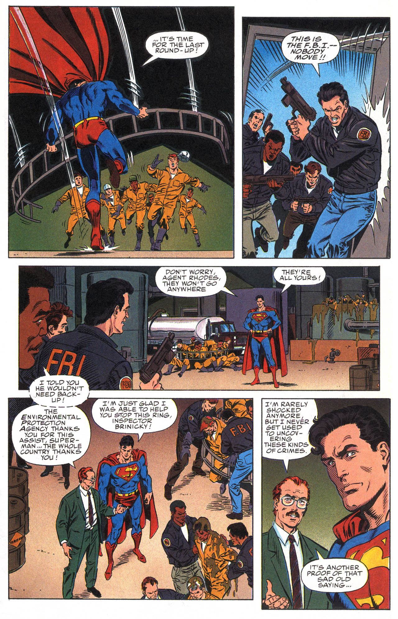 Read online Superman For Earth comic -  Issue # Full - 11