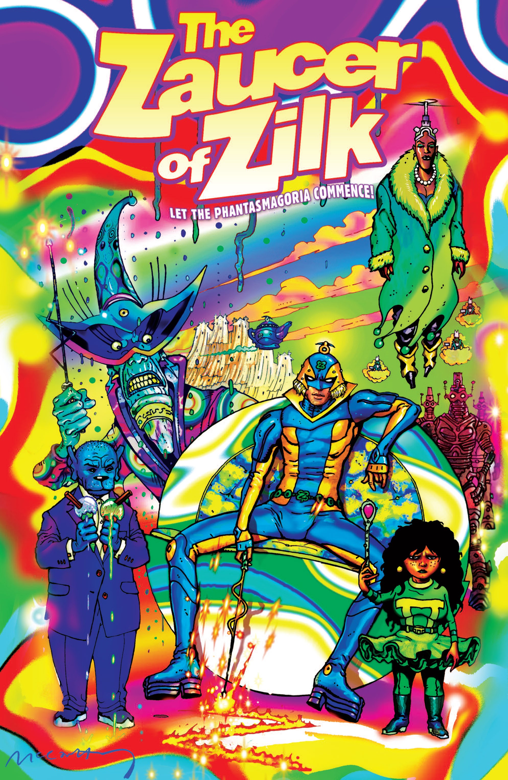 Read online The Zaucer of Zilk comic -  Issue # _TPB - 1