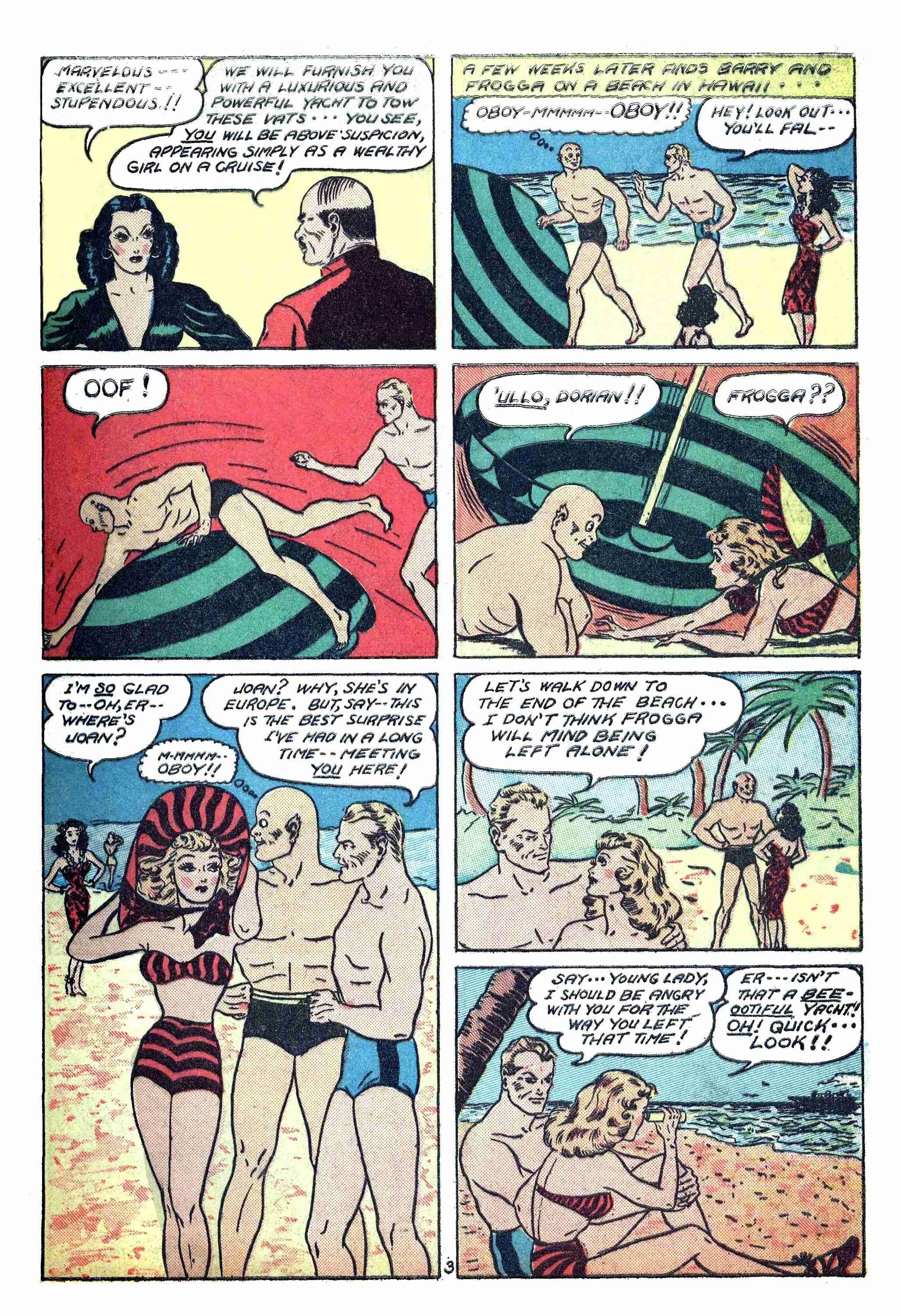 Read online Amazing Mystery Funnies comic -  Issue #16 - 13