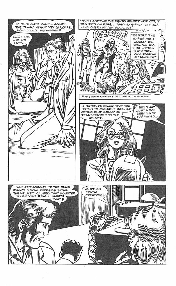 Read online FemForce Versus The Claw comic -  Issue # Full - 17