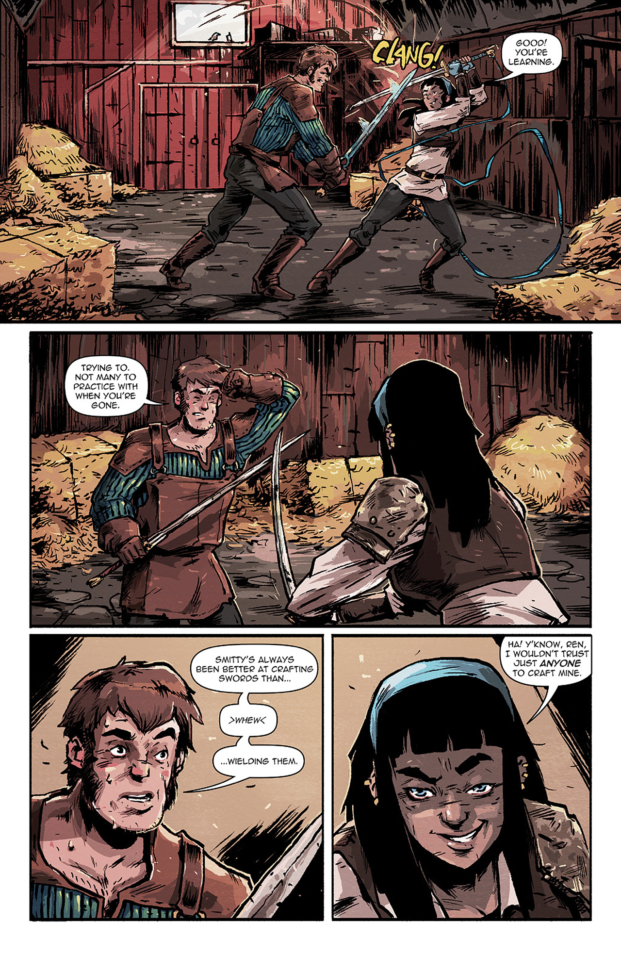 Read online Amala's Blade comic -  Issue #1 - 15