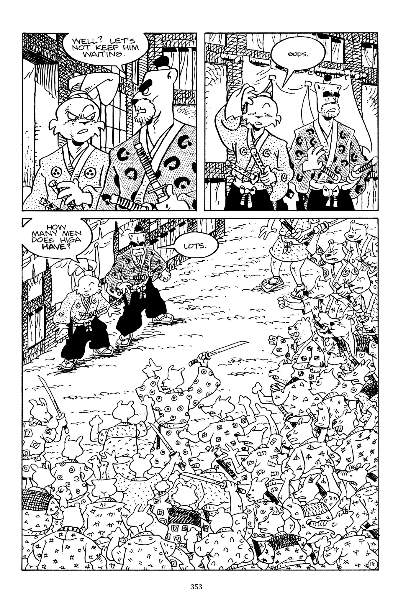 Read online The Usagi Yojimbo Saga comic -  Issue # TPB 7 - 348