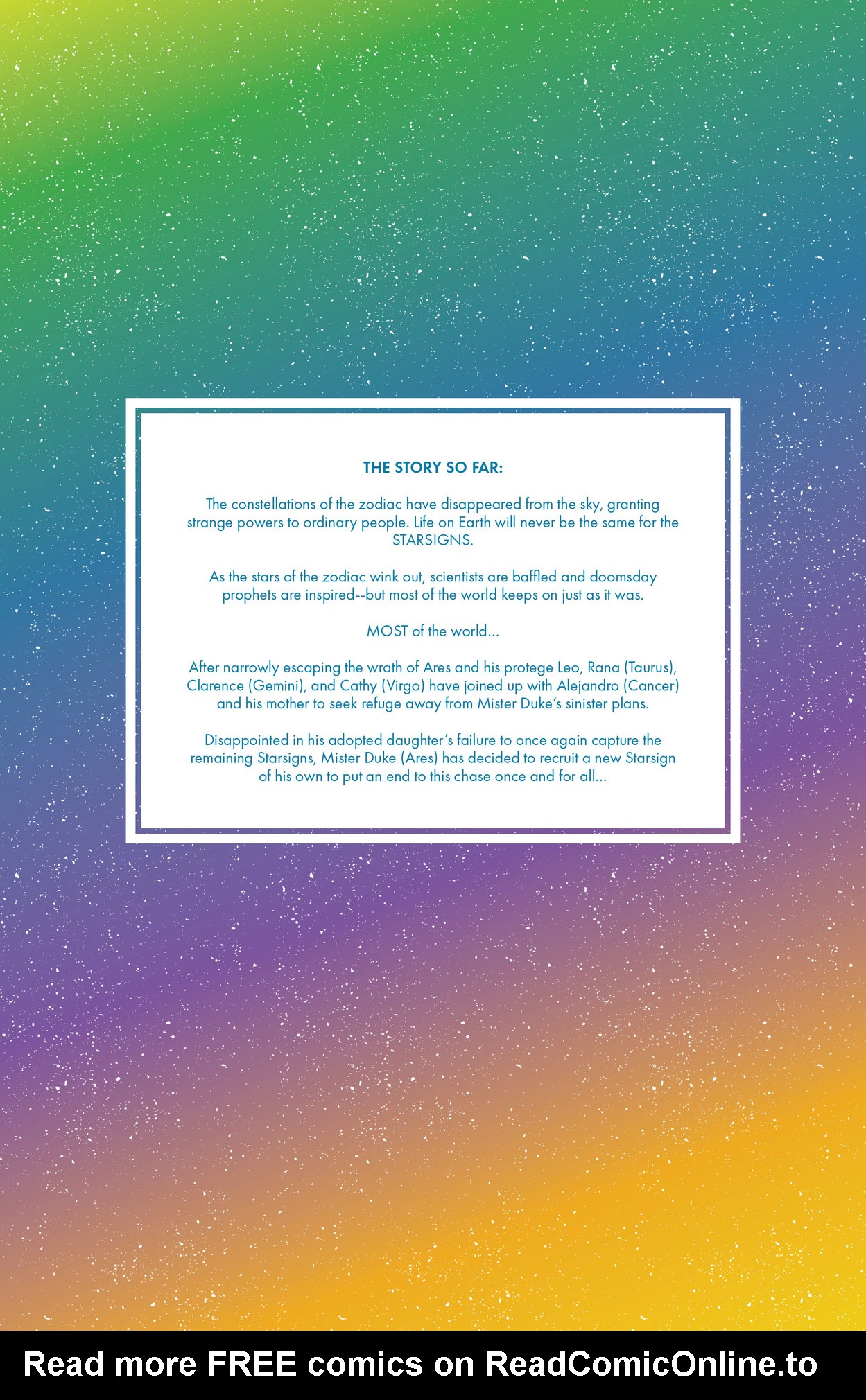 Read online Starsigns comic -  Issue #5 - 3